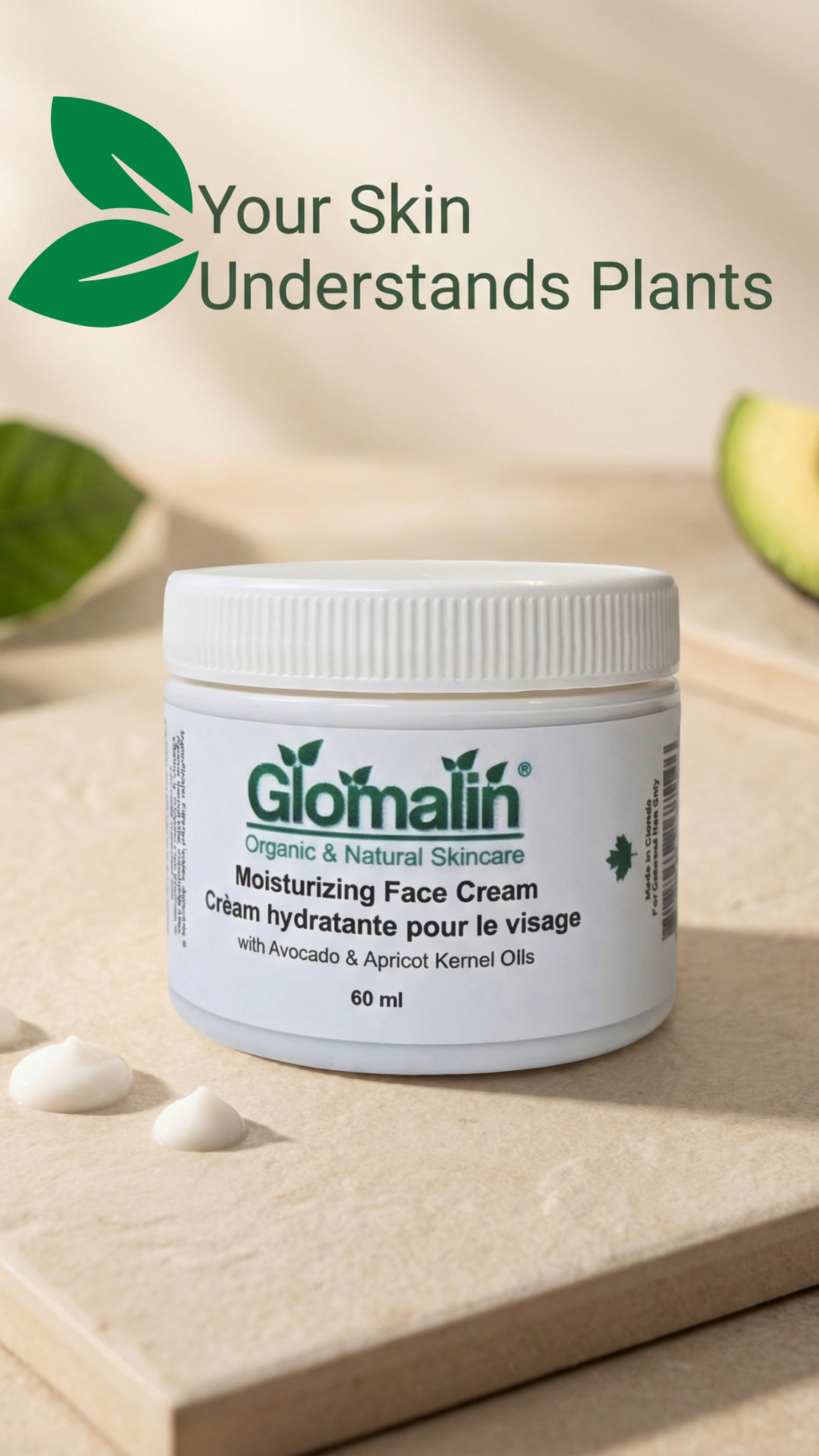 Glomalin Facebook ad