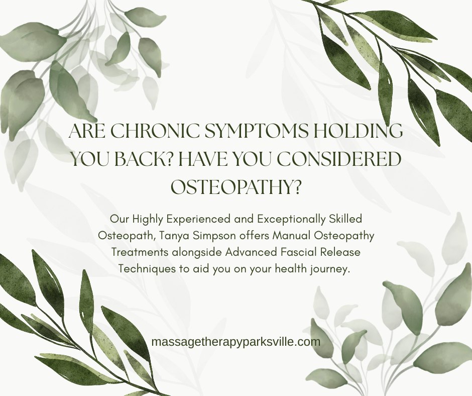 Velvaere Massage Therapy Facebook ad: Have You Tried Osteopathy Yet?