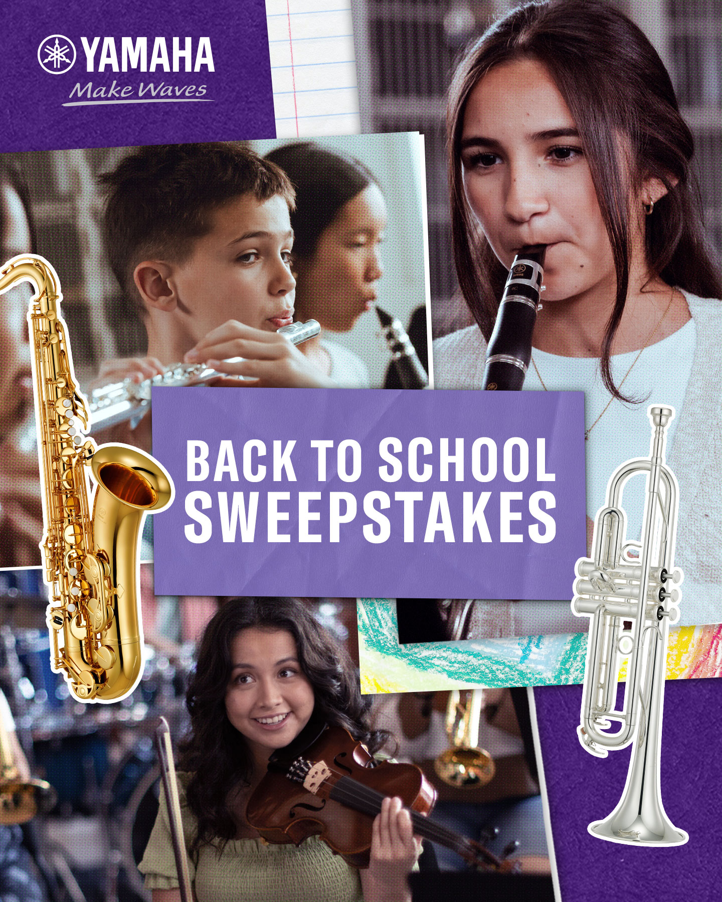 Yamaha Music USA Facebook ad