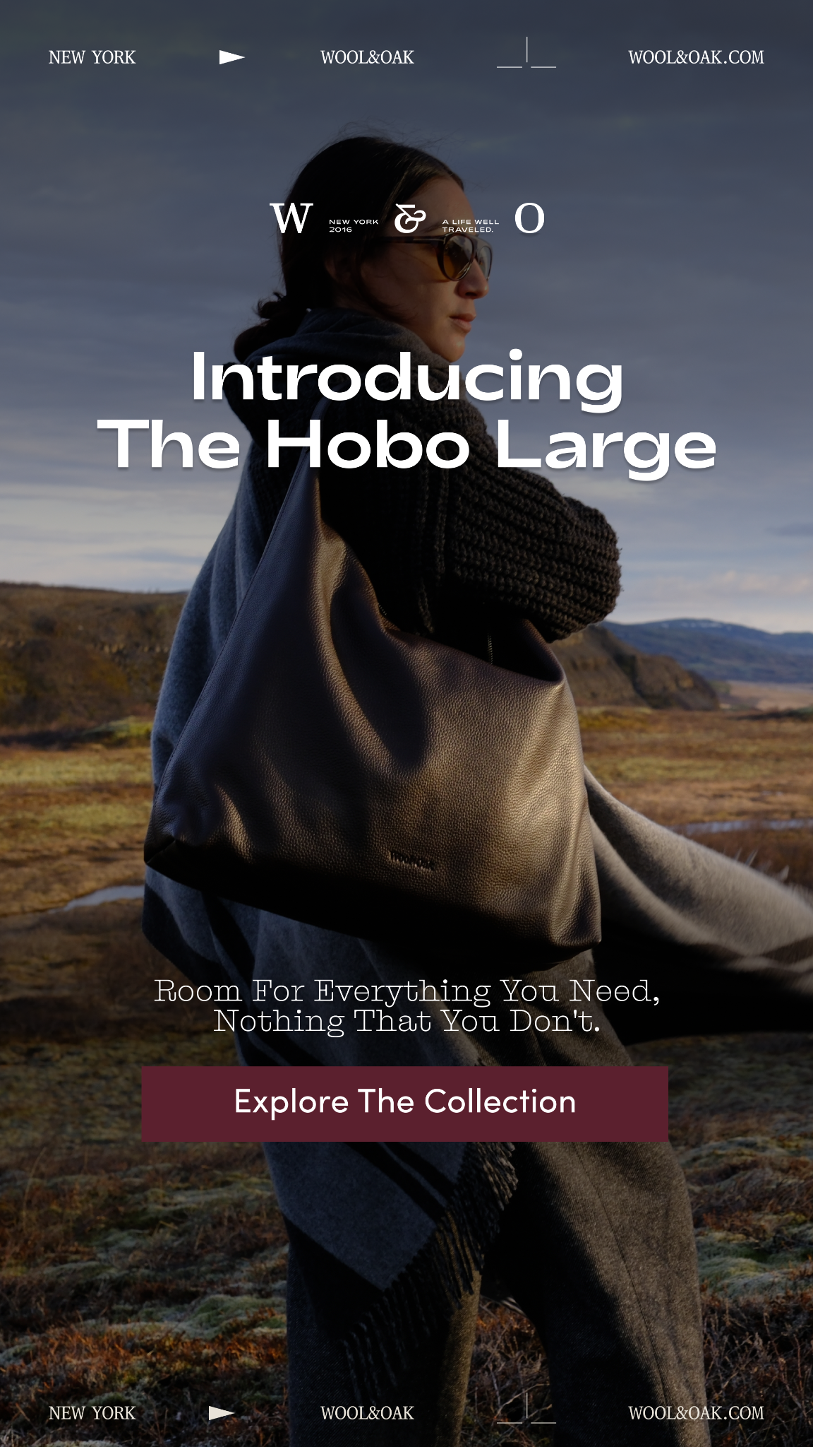 Wool & Oak Facebook ad