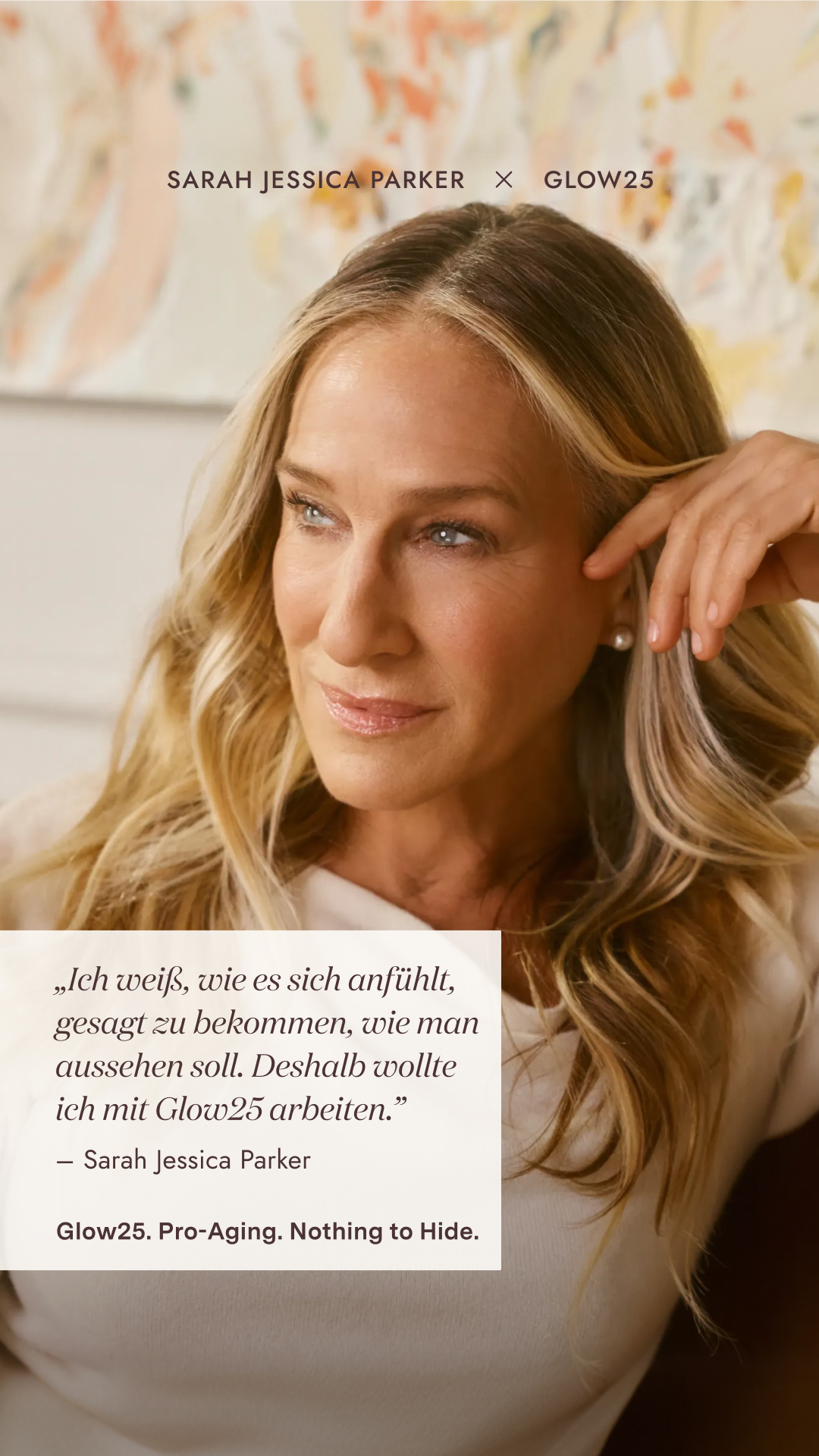 Glow25 - The Collagen Company Facebook ad