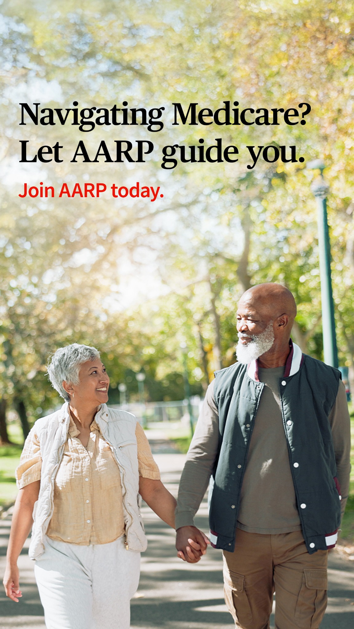 AARP Facebook ad