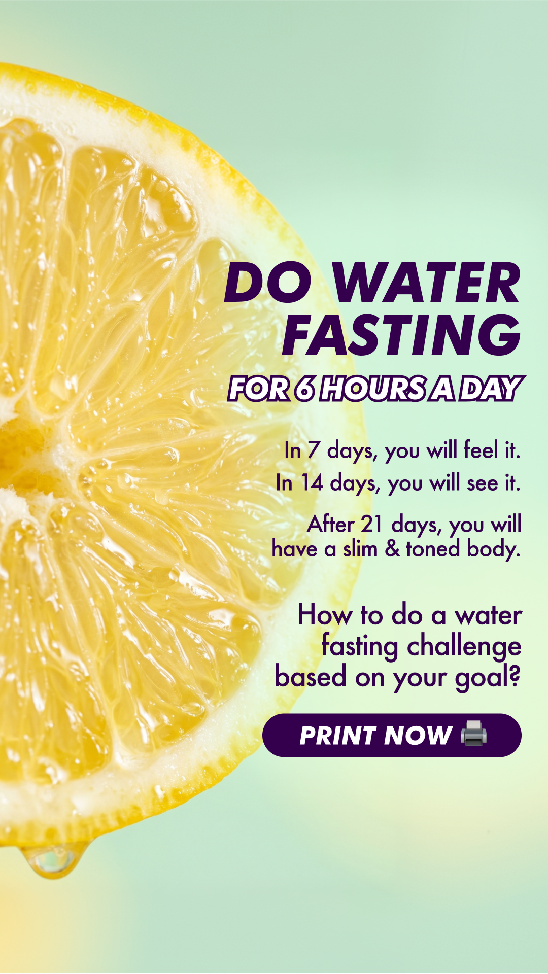 Simple Fasting App Facebook ad