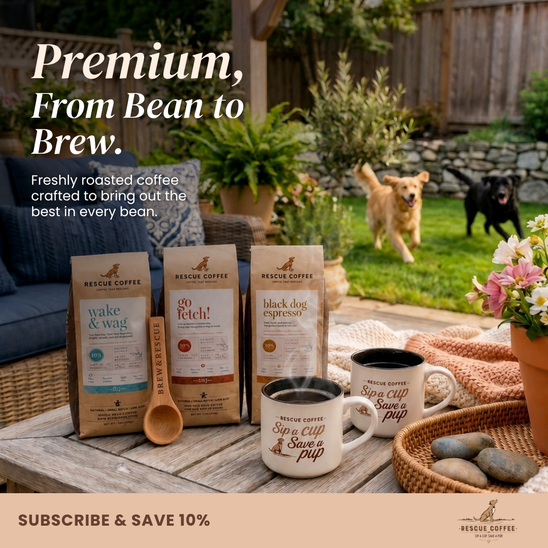 Rescue Coffee Co. Facebook ad