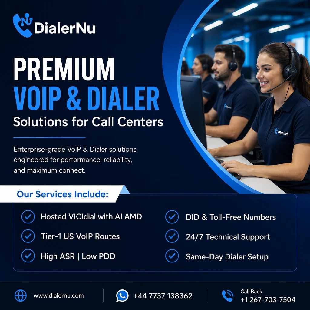 DialerNu LLC - Global Bpo & Voip Solutions Facebook ad: Zero Dead Air. High ASR.