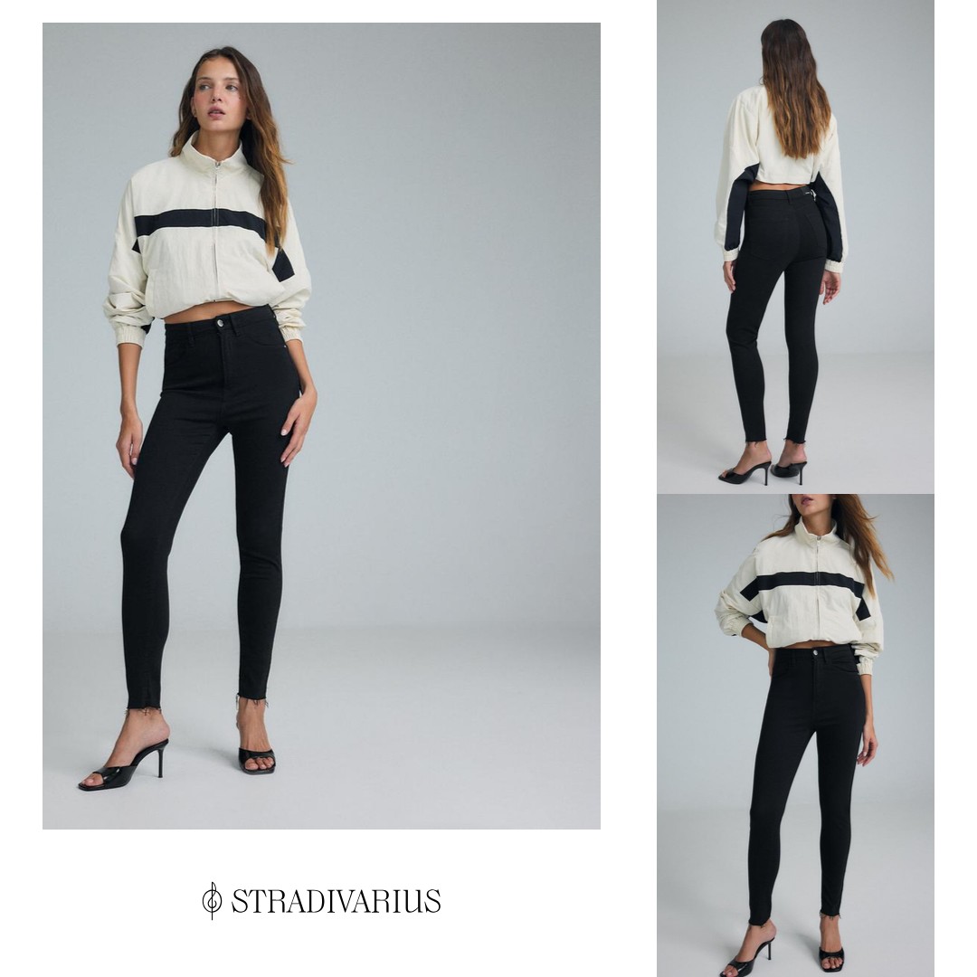 Stradivarius Facebook ad: Denim που θα φοράς κάθε μέρα.