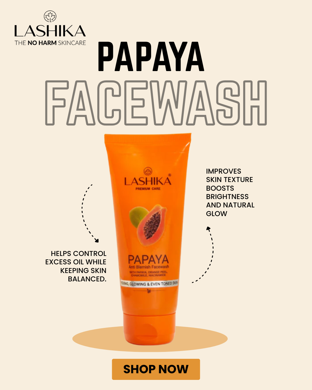 Lashika Facebook ad