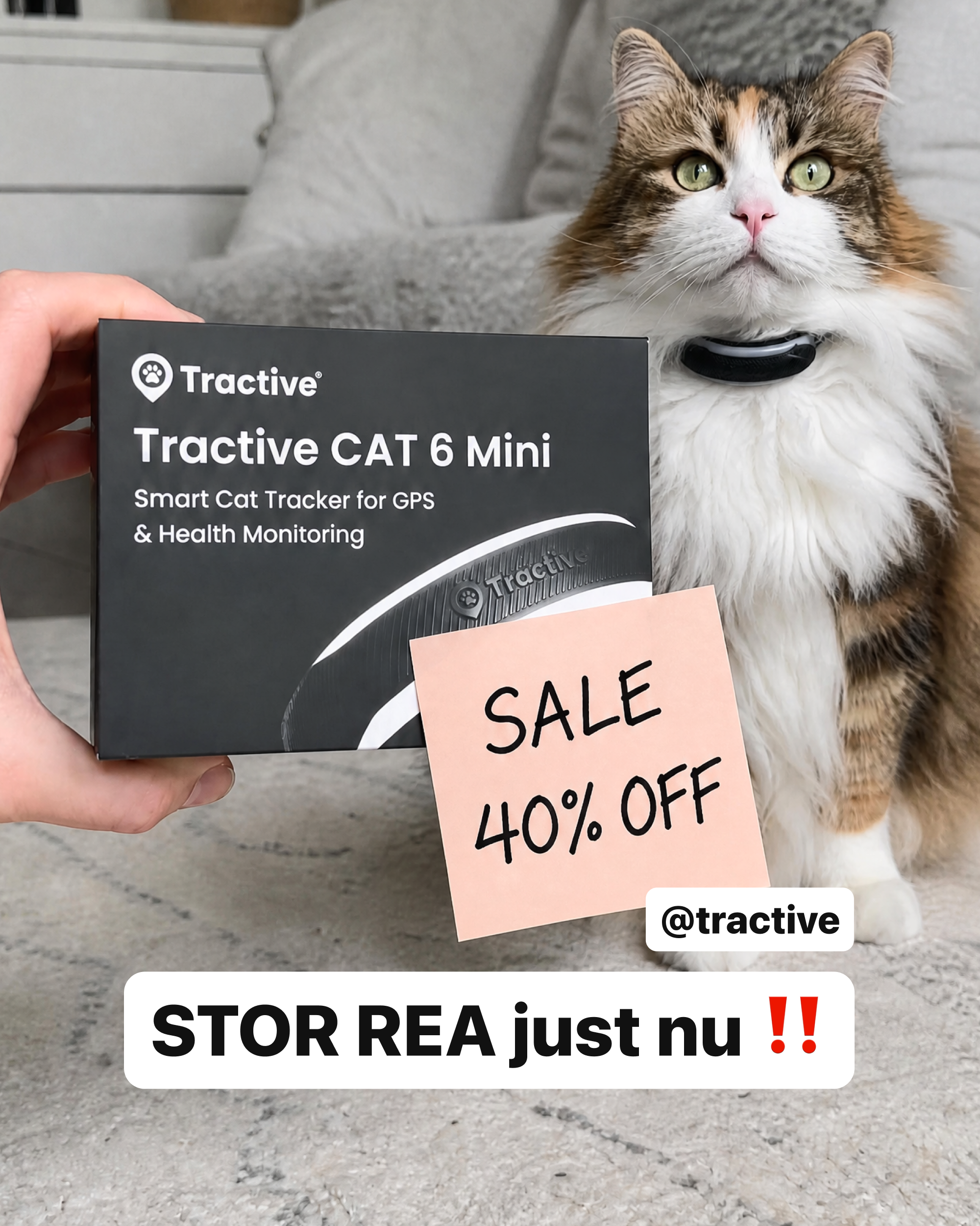 Tractive Facebook ad