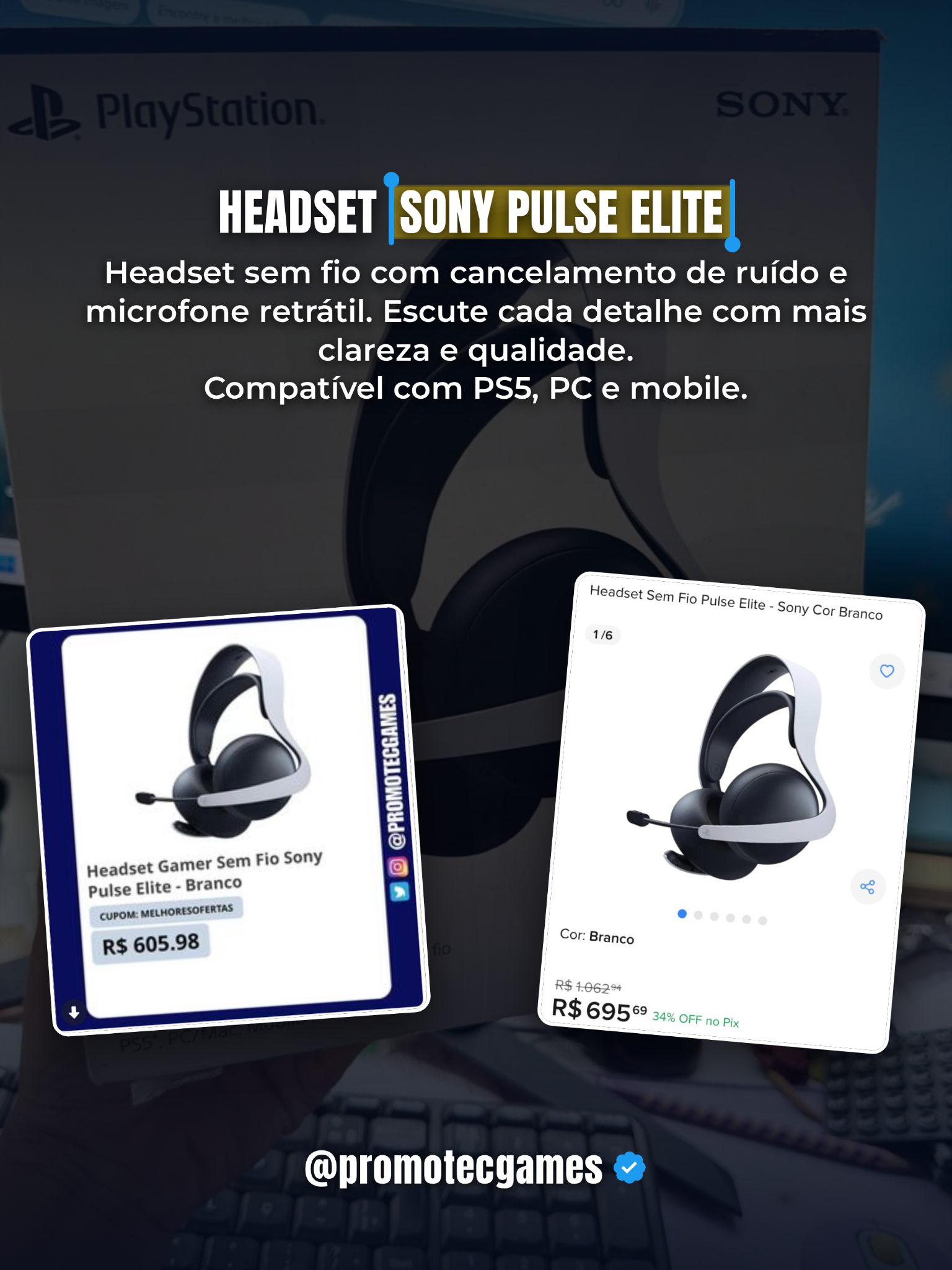 Promotec Games Facebook ad: Entre no grupo e receba as melhores promoções…