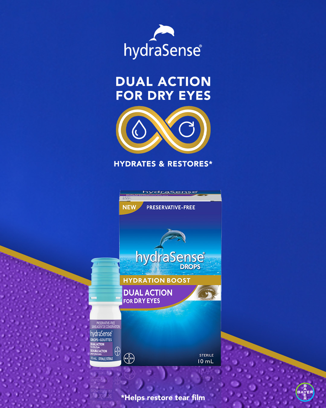 hydraSense® Facebook ad