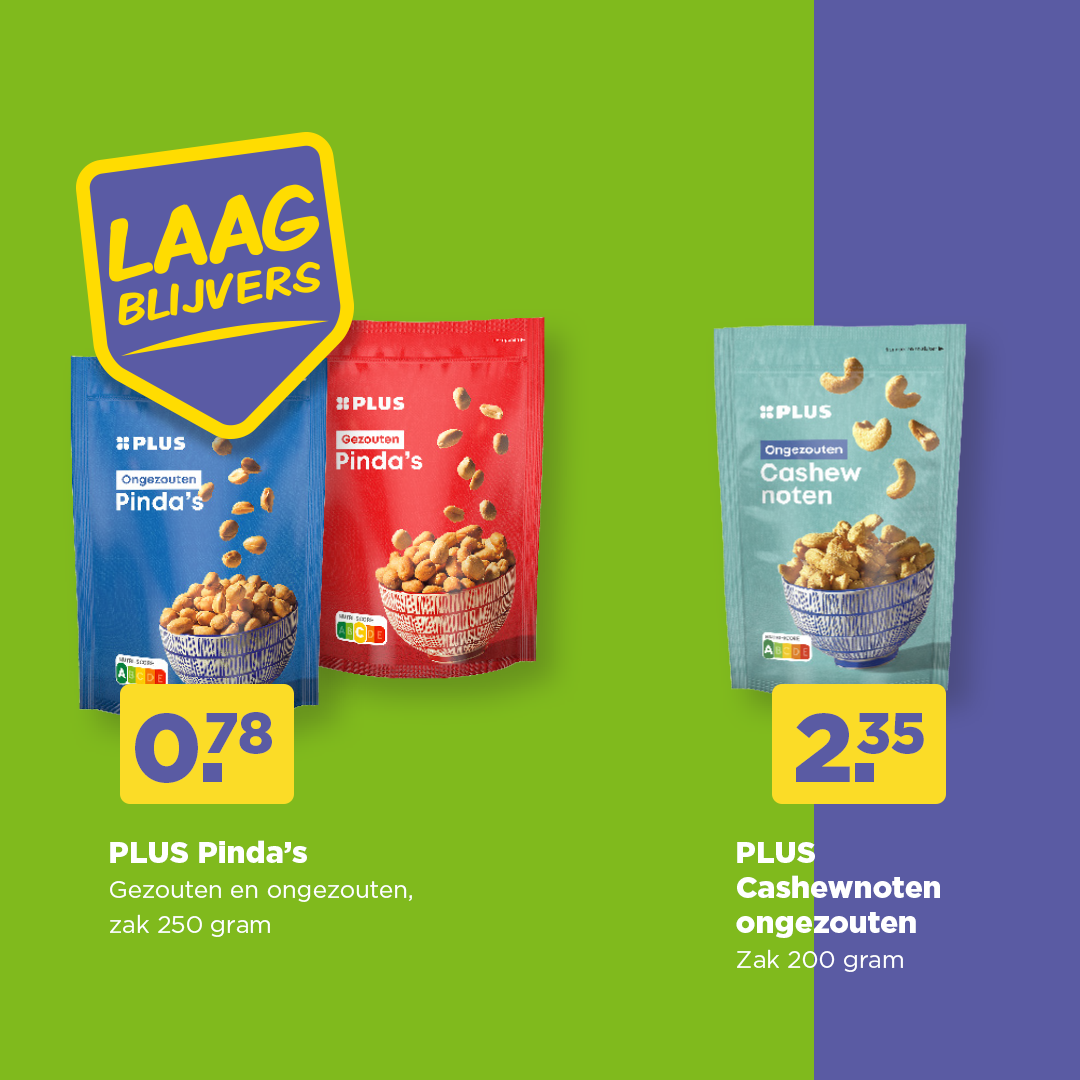 PLUS Supermarkt Facebook ad: In een notendop: de lekkerste deals haal je…