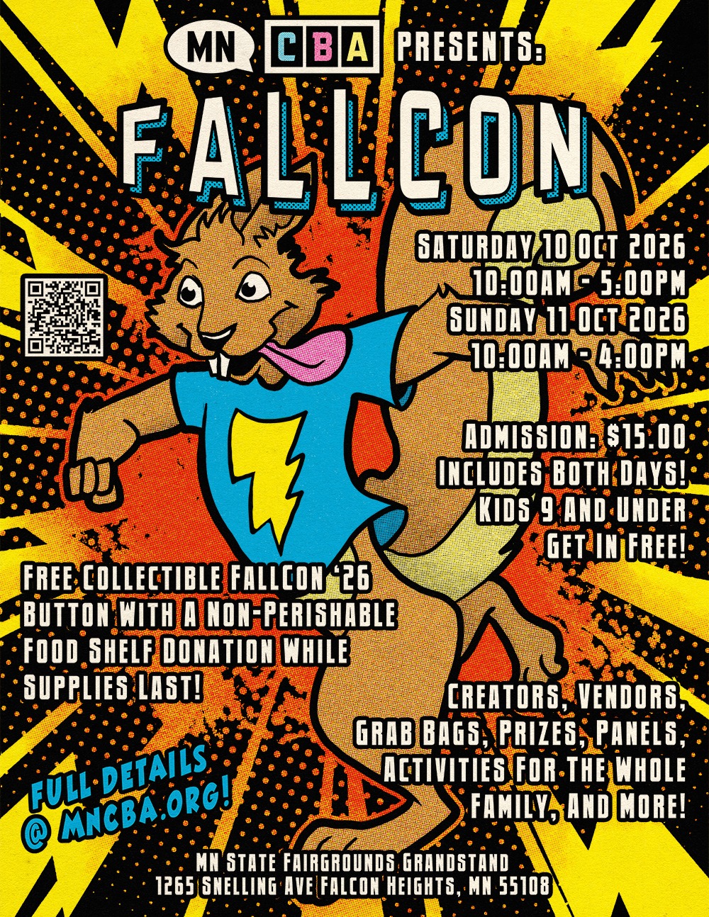 Minnesota Comic Book Association Facebook ad