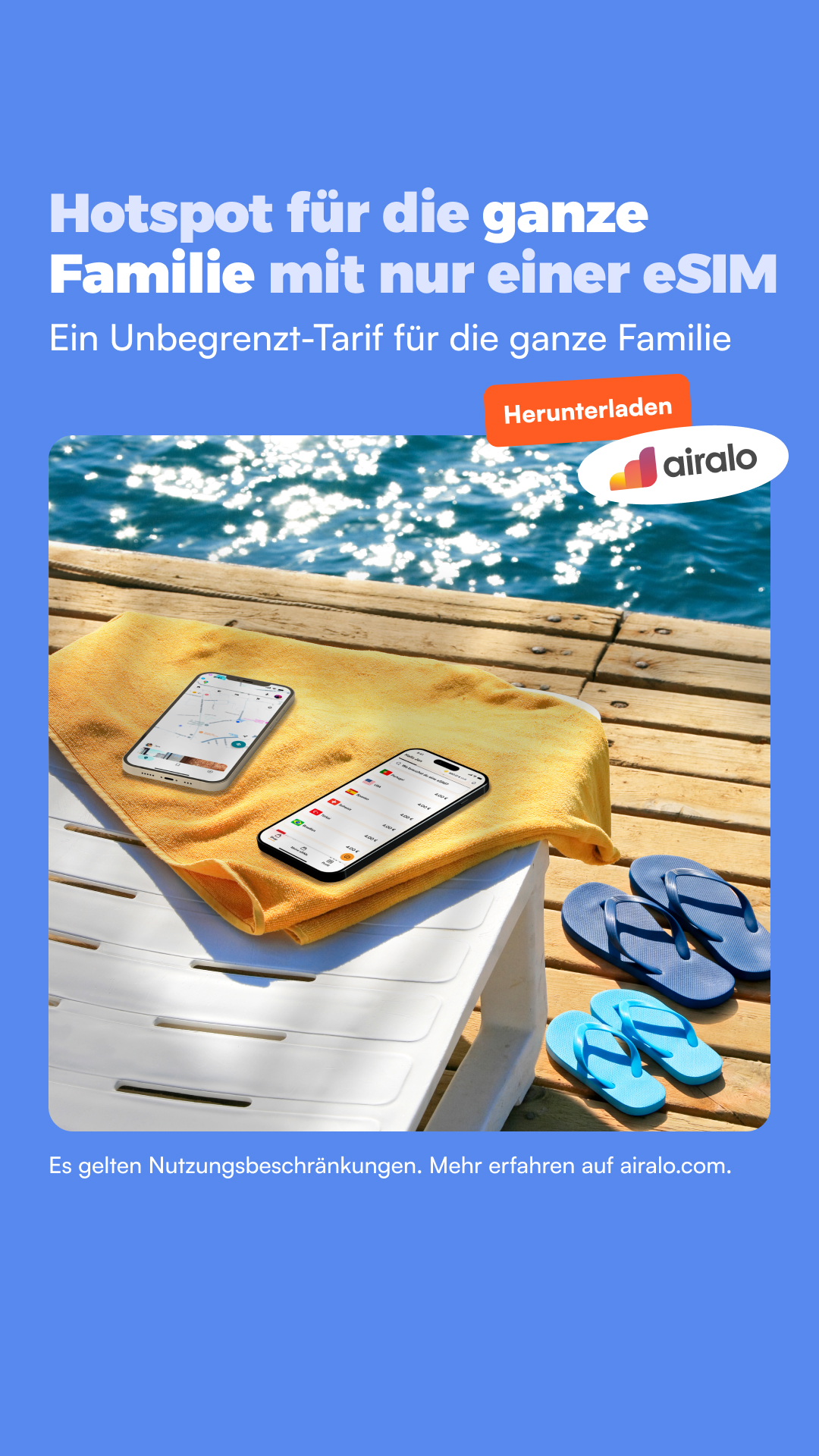 Airalo Global eSIM Store Facebook ad