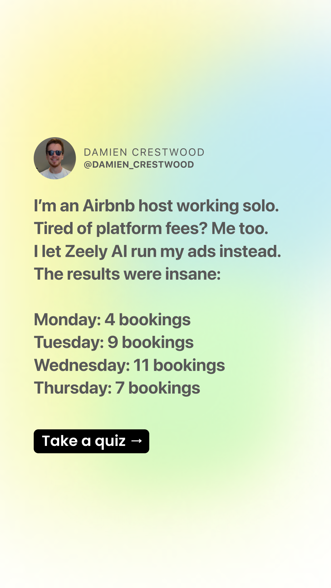 Zeely Facebook ad