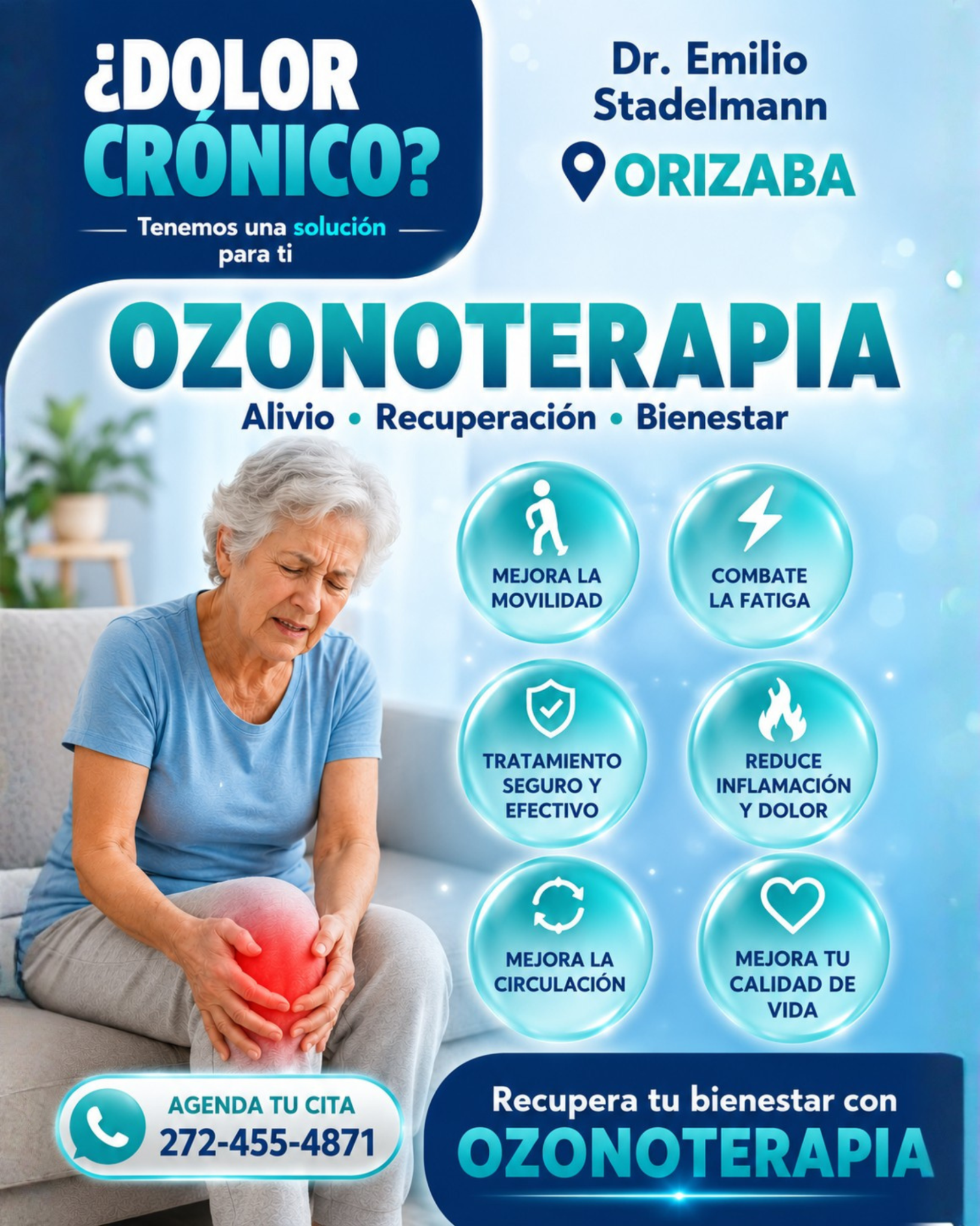 Dr. Emilio Stadelmann Facebook ad: AGENDA TU CITA