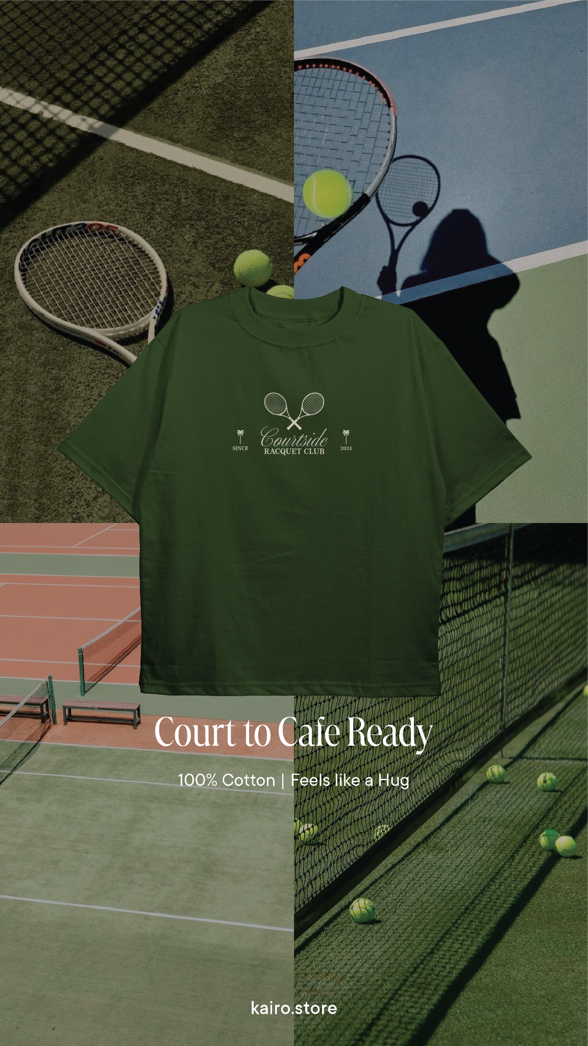 Kairo Facebook ad: Courtside Racquet Club