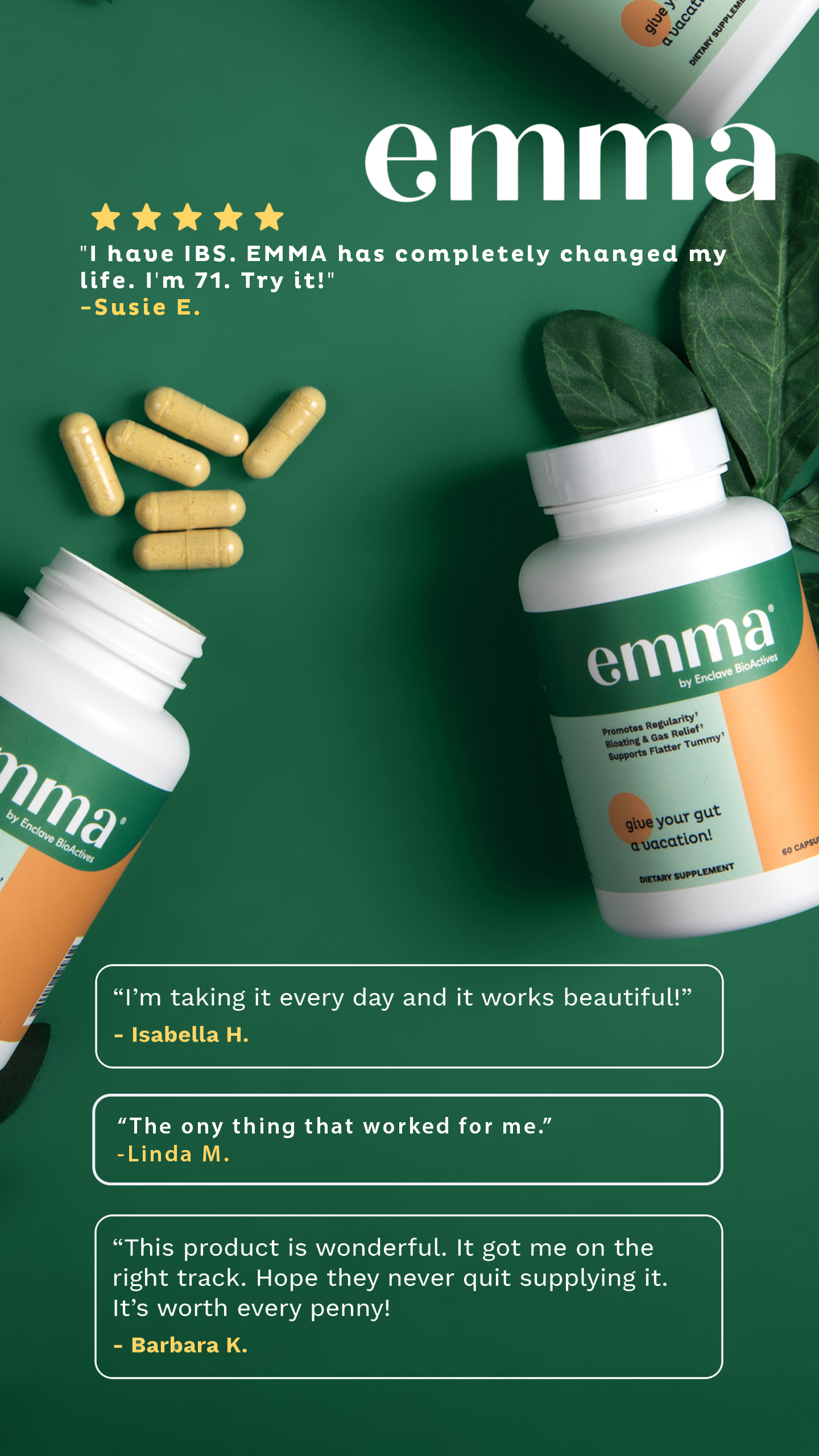 Emma Facebook ad