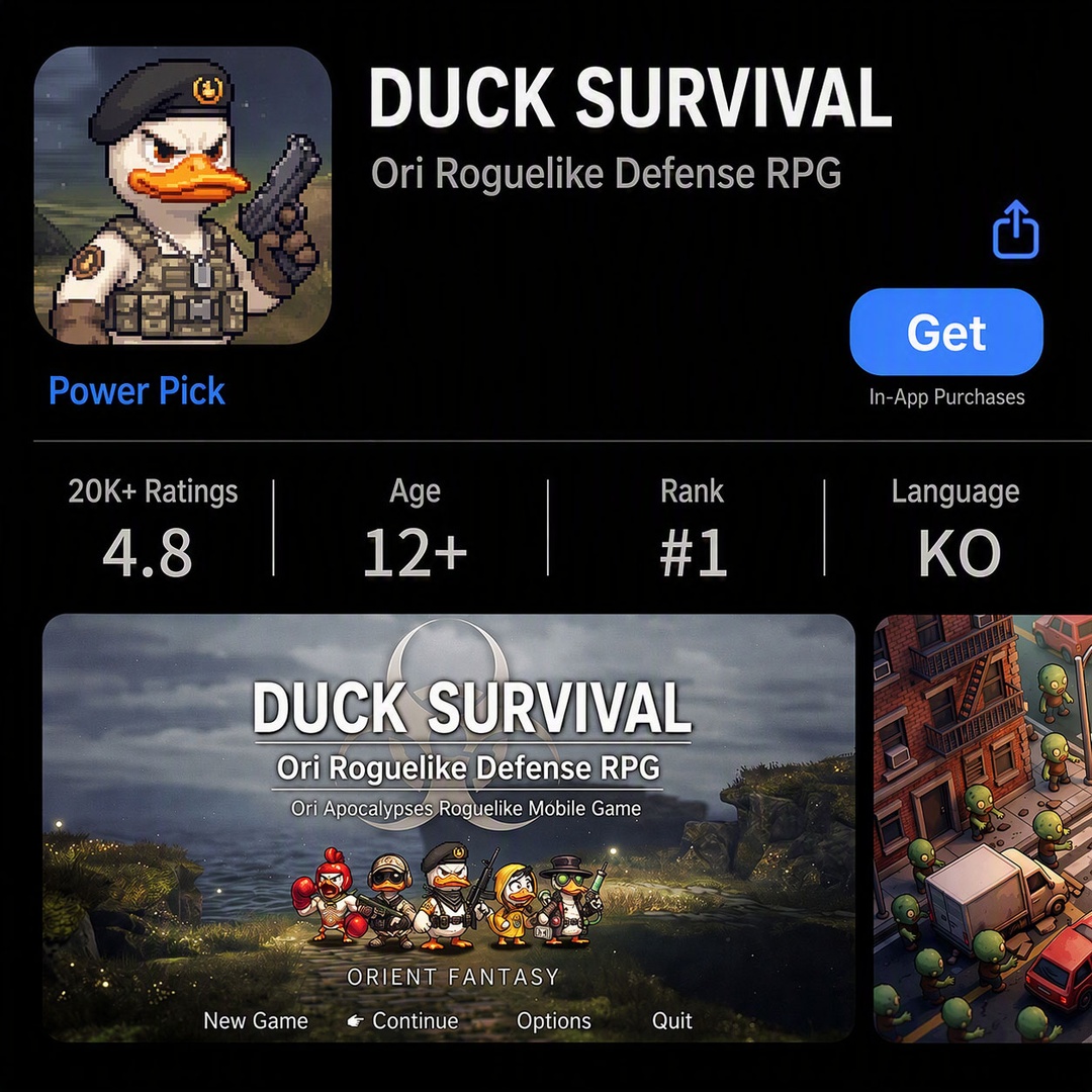 Duck Survival - J Facebook ad: Duck Team Assemble!