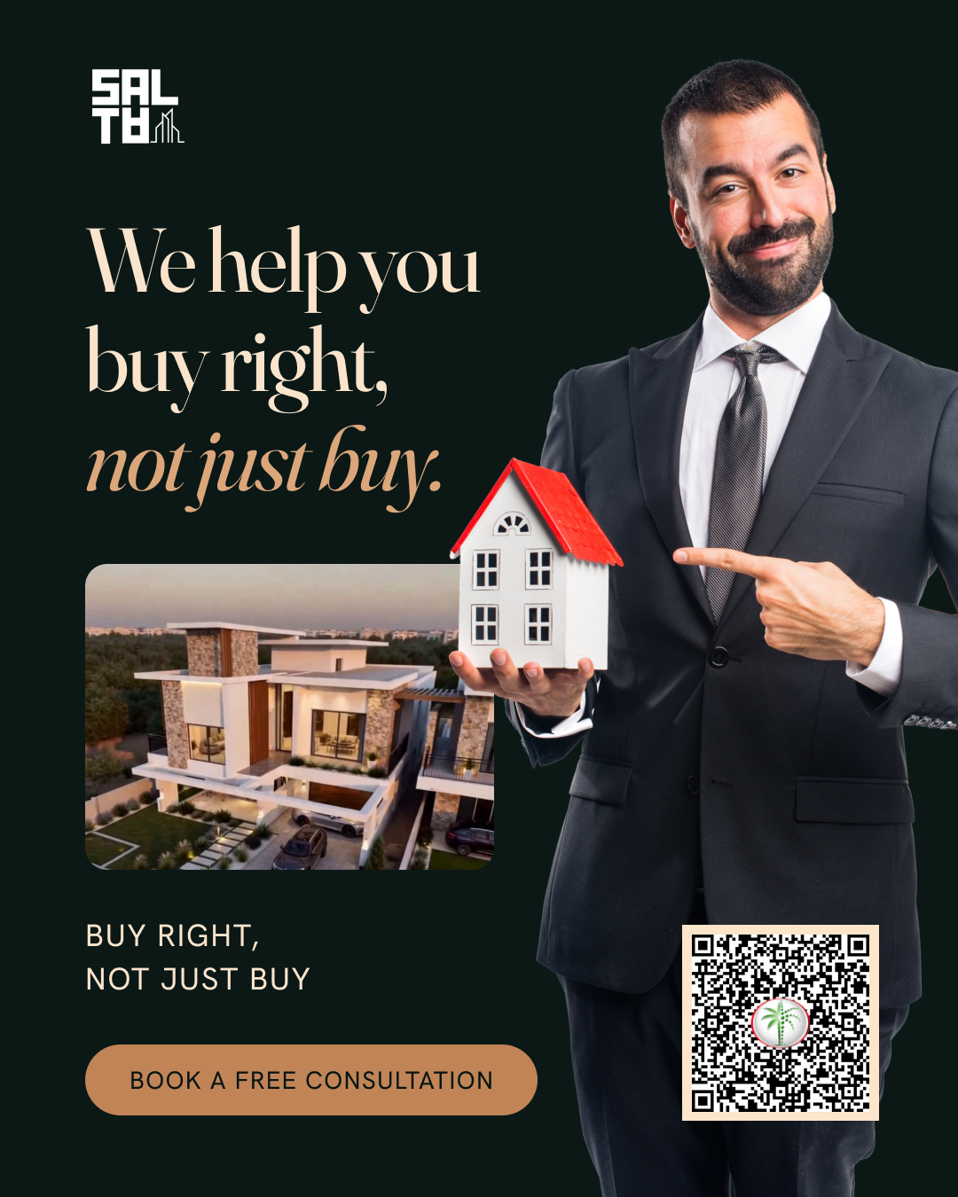 SalTa Properties Facebook ad: Buy right, not just buy