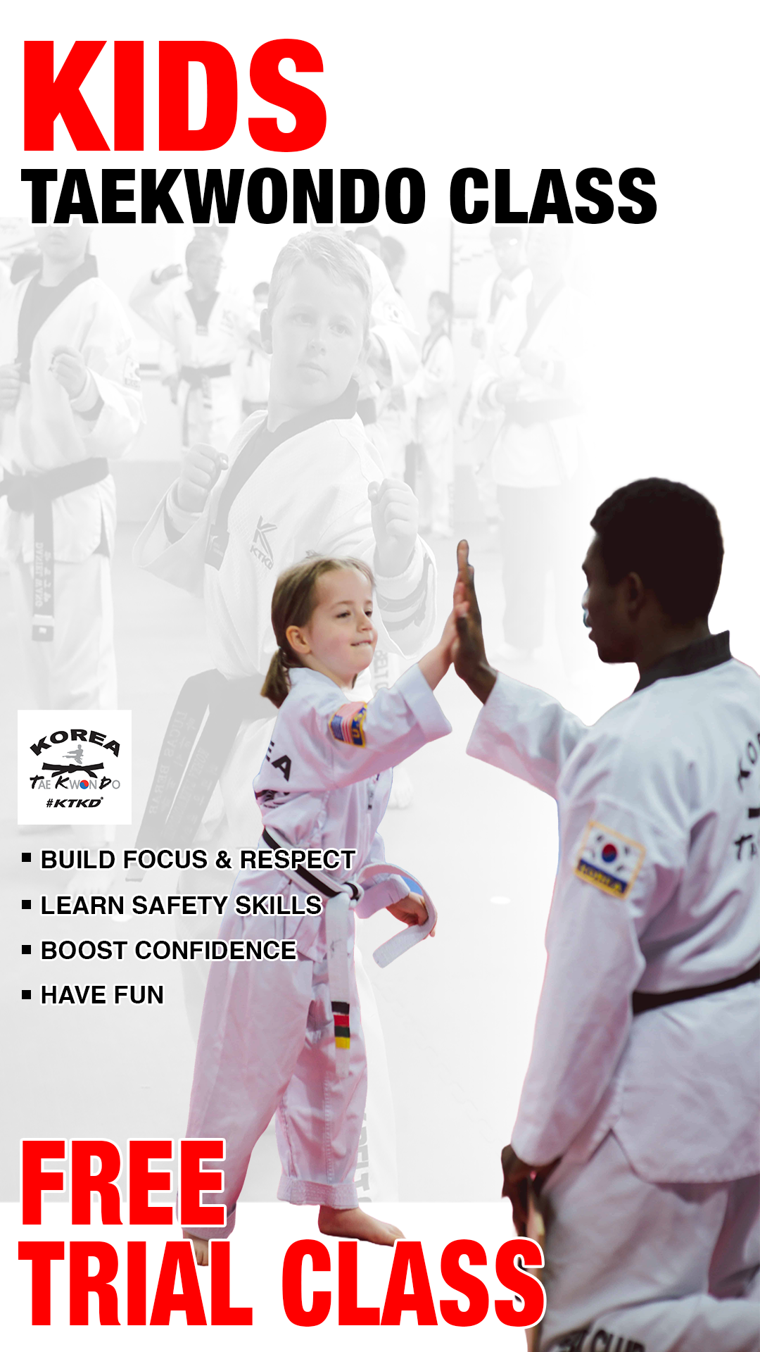 Korea Taekwondo - KTKD Dublin Facebook ad from Apr 20, 2026