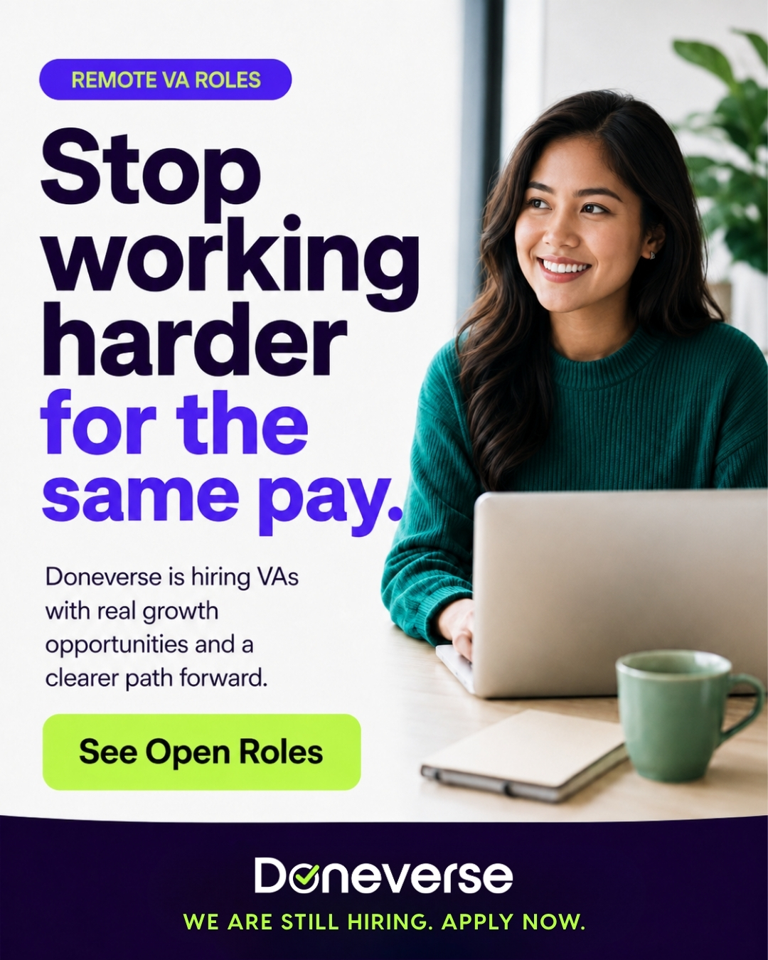 Doneverse - Careers Facebook ad