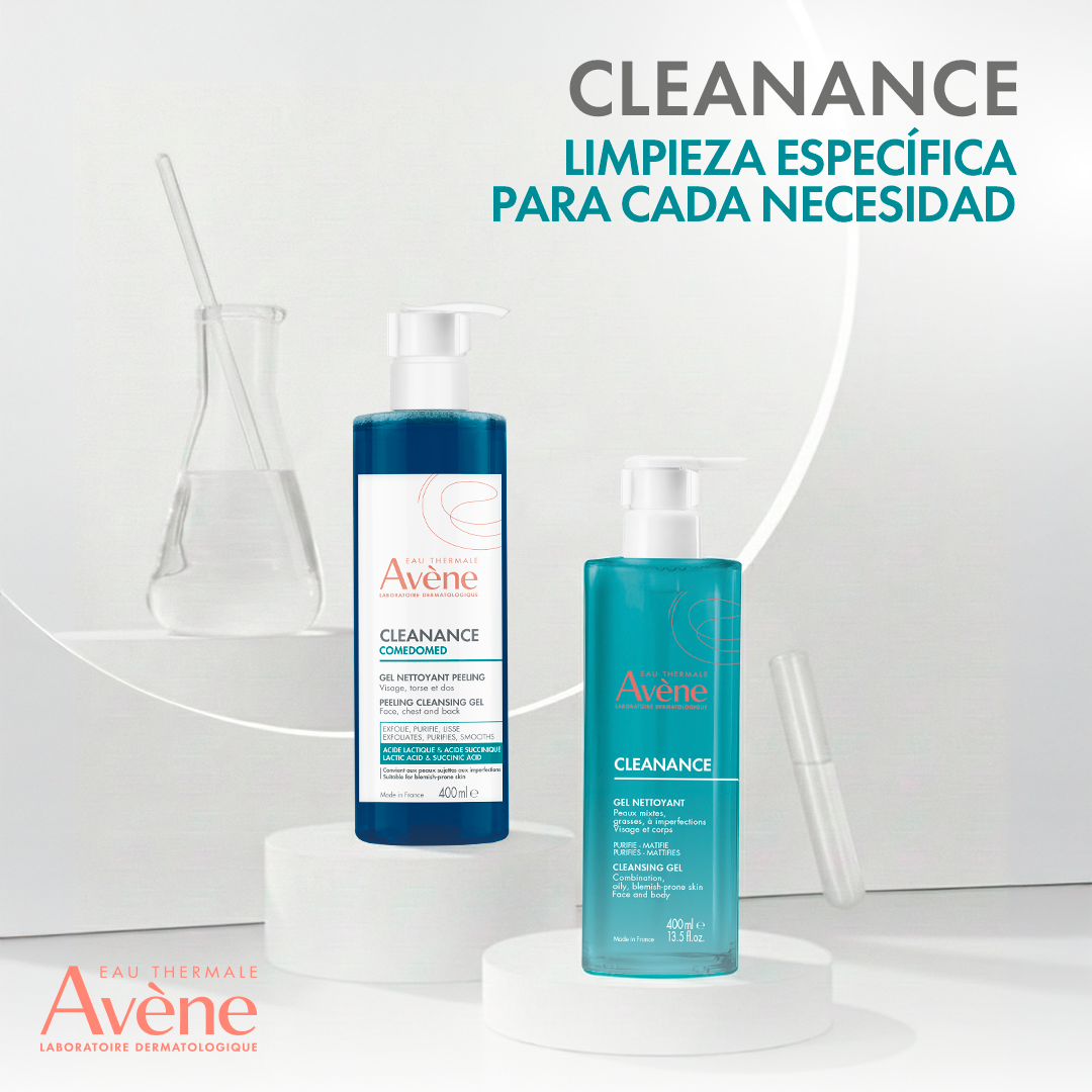 Eau Thermale Avène Facebook ad: Avène Cleanance ahora tiene 2 geles para necesidades…