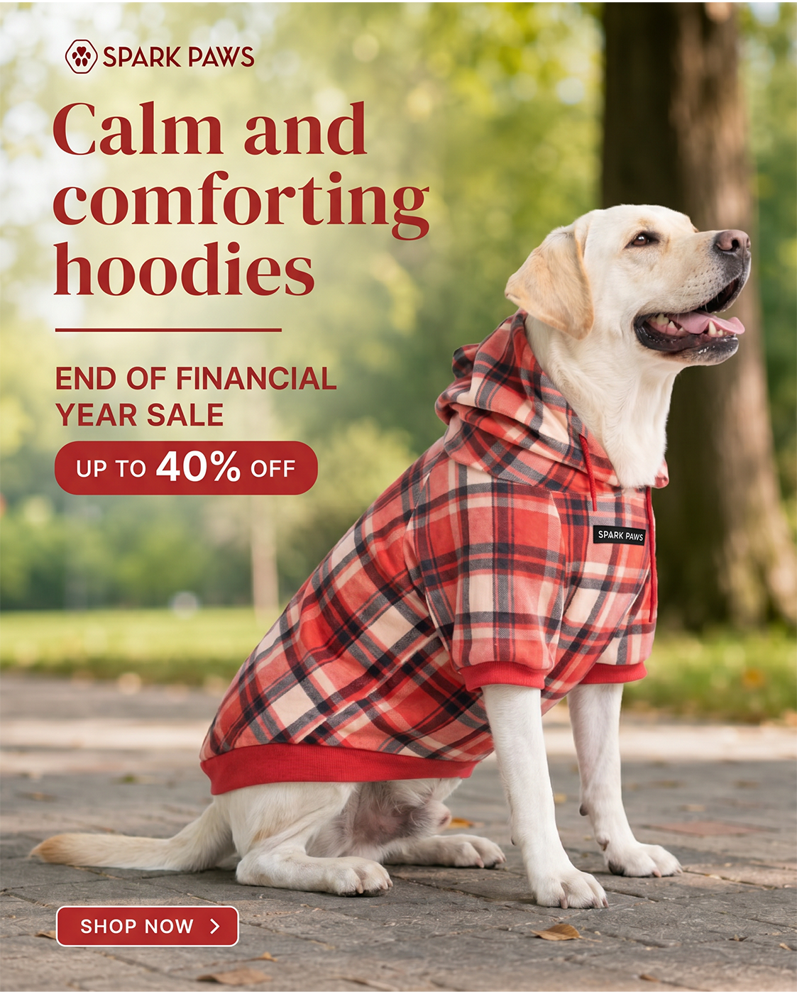 Spark Paws Facebook ad