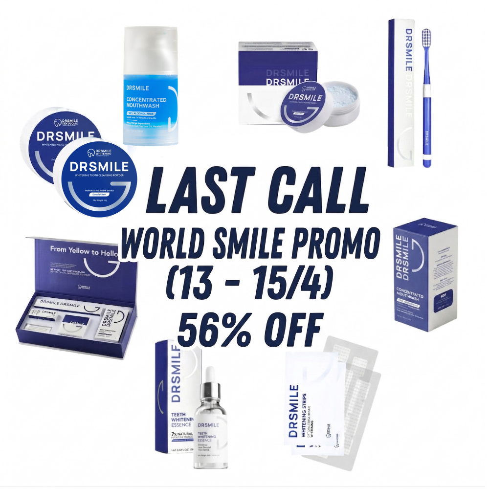 Dr Smile Whitening Solution Facebook ad