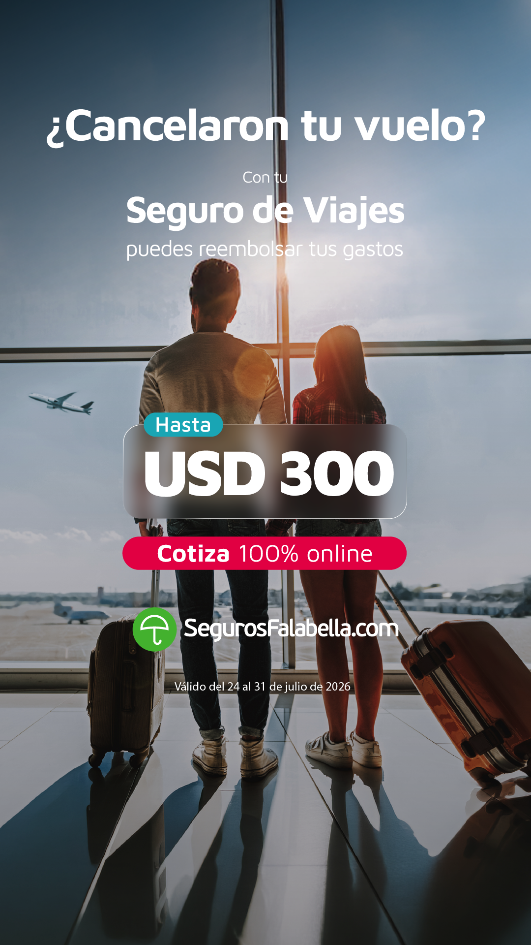 Seguros Falabella Chile Facebook ad