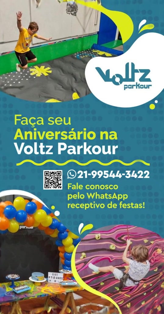 Voltz Parkour Facebook ad: Garantir Data no Jardim Botânico
