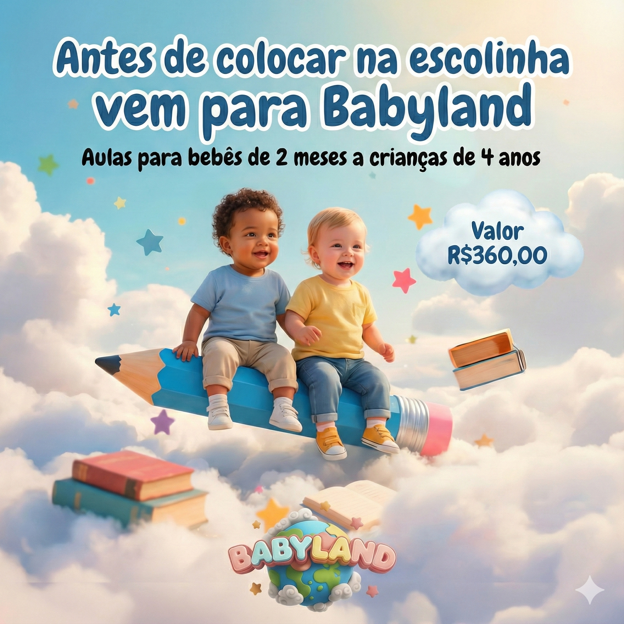 Babyland Brasil Facebook ad