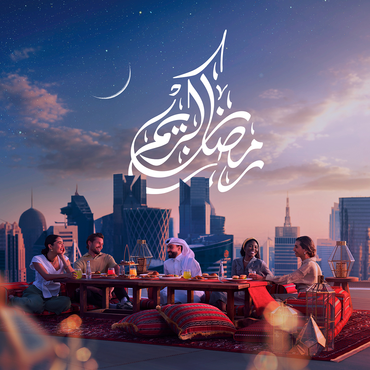 Qatar Airways Facebook ad