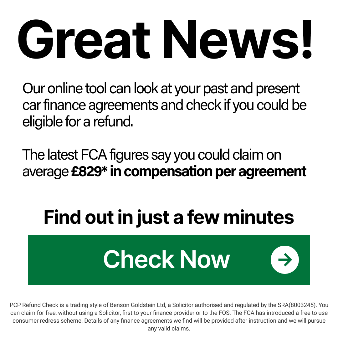 PCP Refund Check Facebook ad