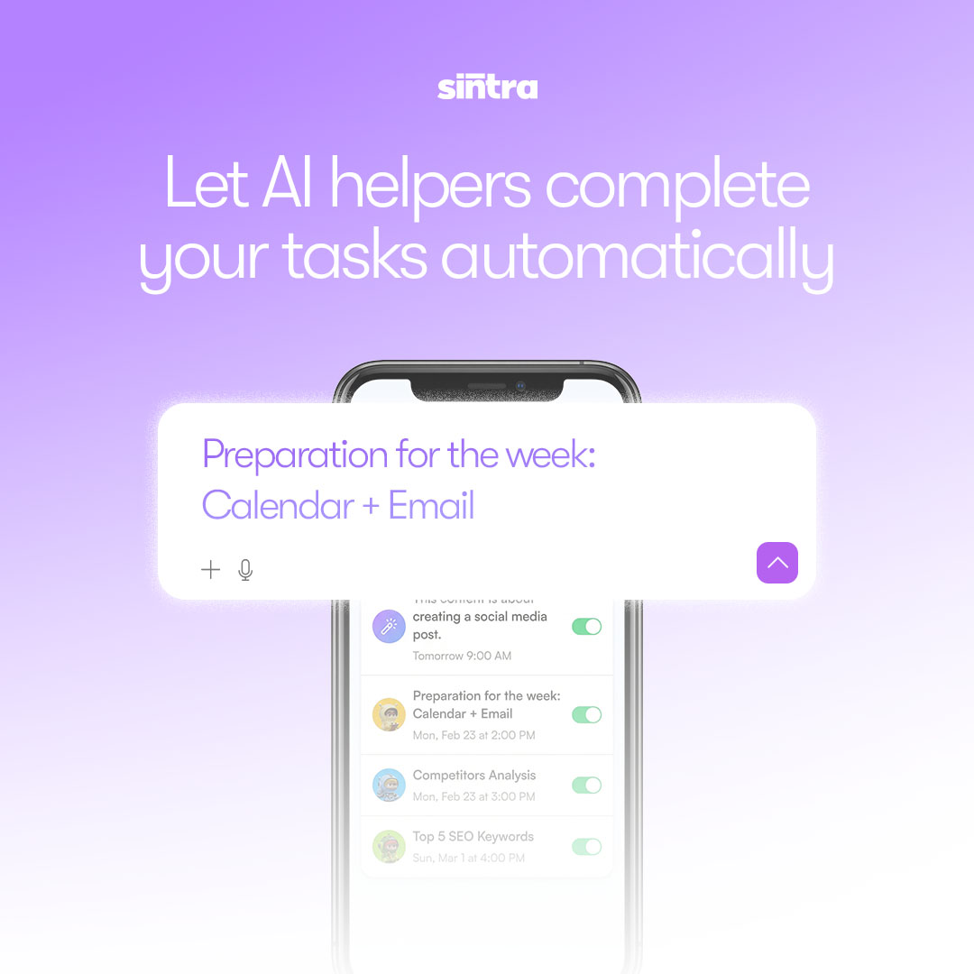Sintra AI Facebook ad: Up to 70% Off