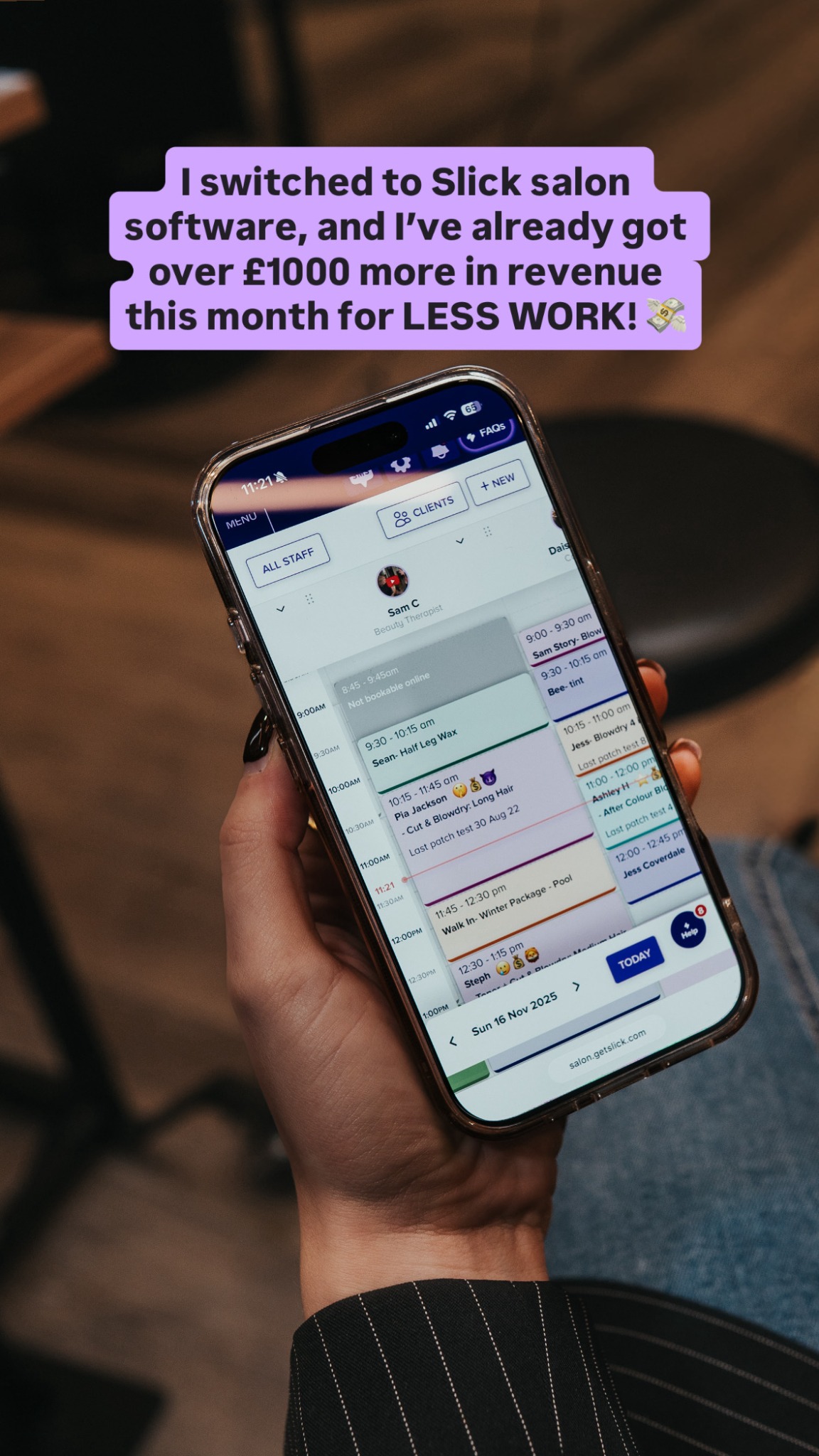 Slick Facebook ad