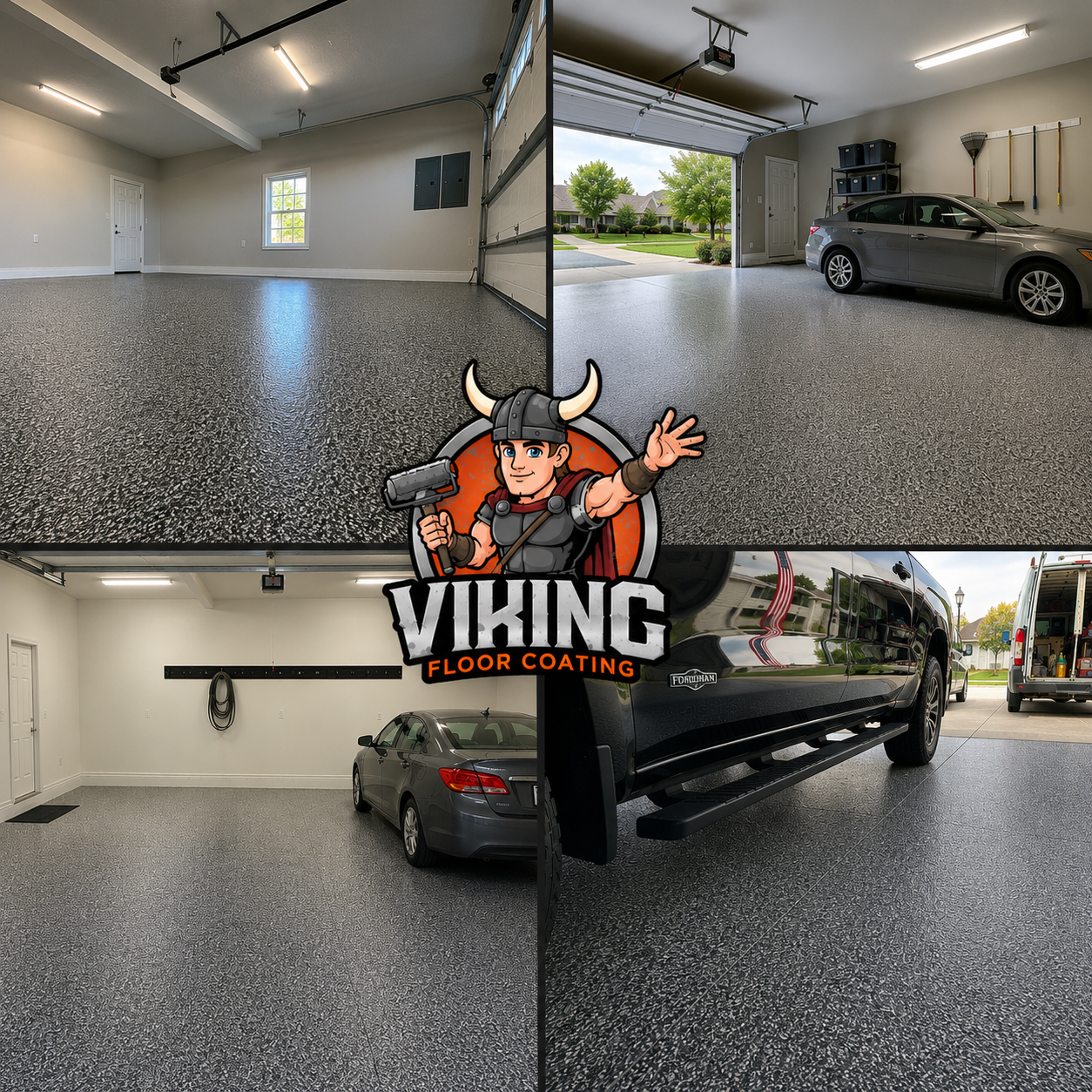 Viking Floor Coating Facebook ad: Transform Your Garage Floor