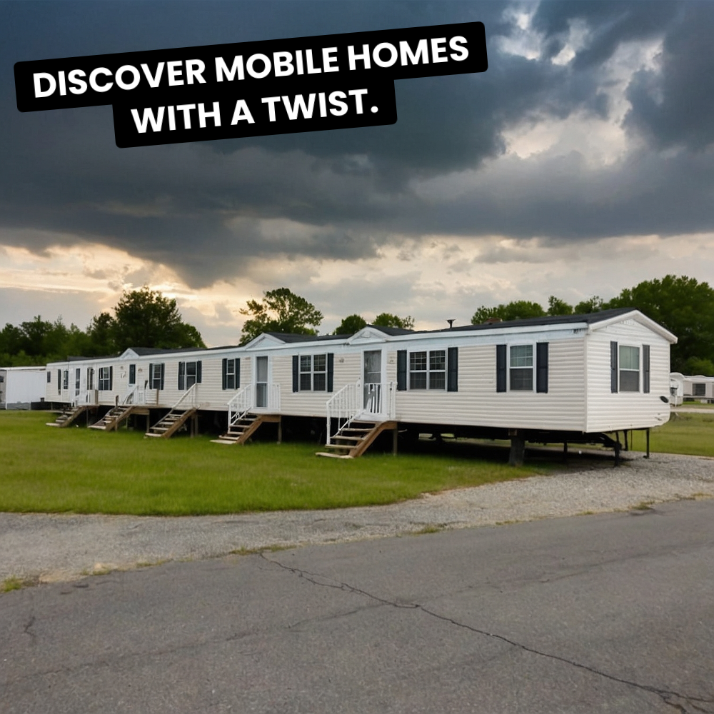 Topic Insights Facebook ad: Clearance Mobile Homes For Sale.