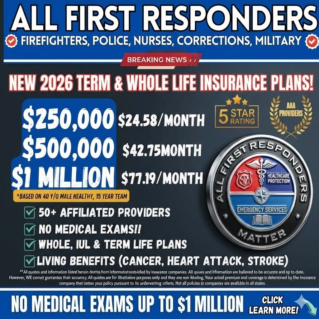 First Responders Financial Group Facebook ad