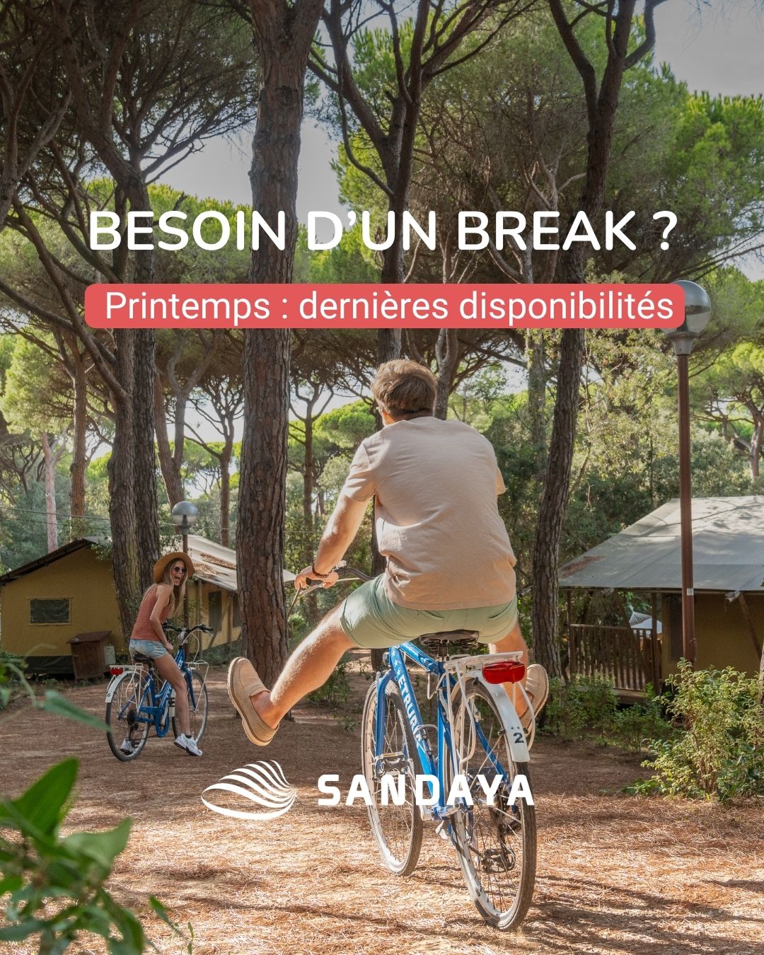Campings Sandaya Facebook ad