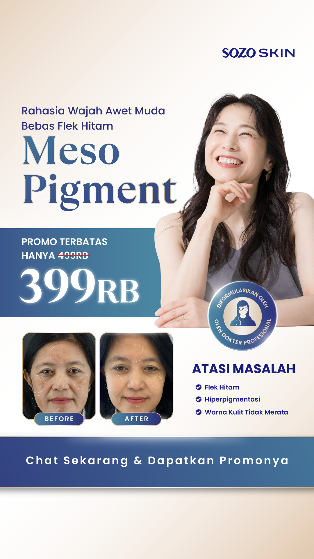Sozo Skin Clinic Facebook ad