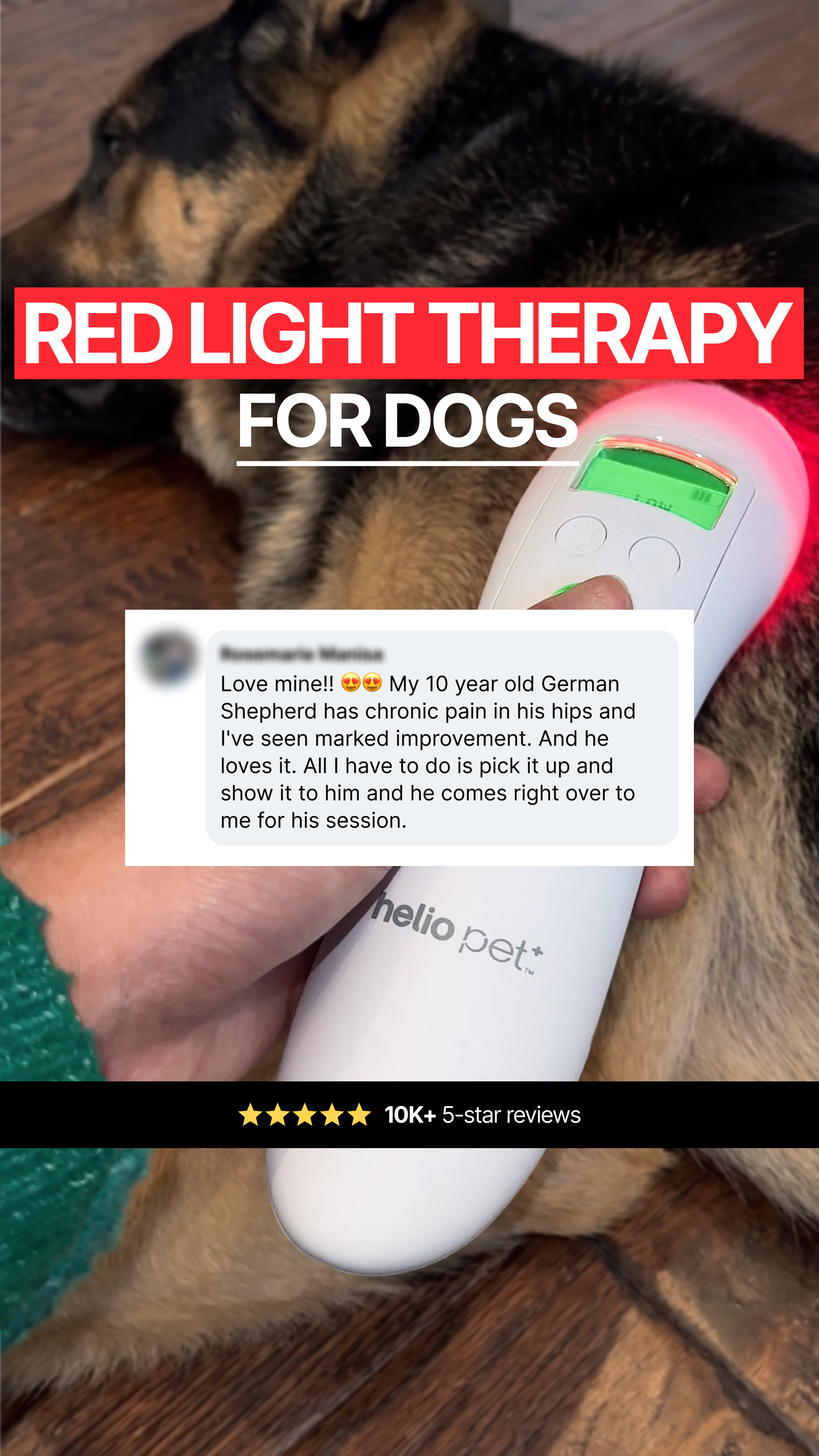 Helio Pet Facebook ad
