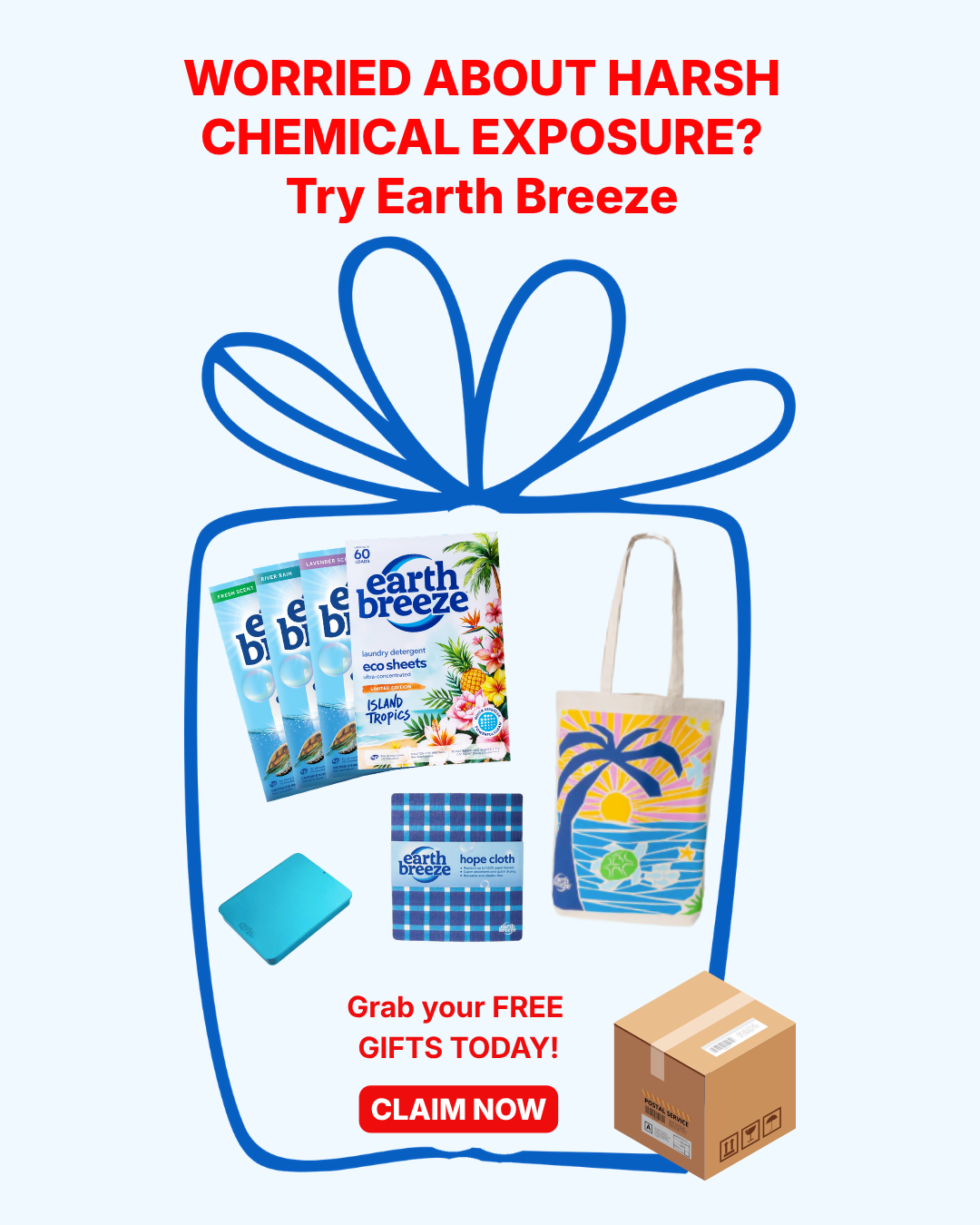 Earth Breeze Facebook ad