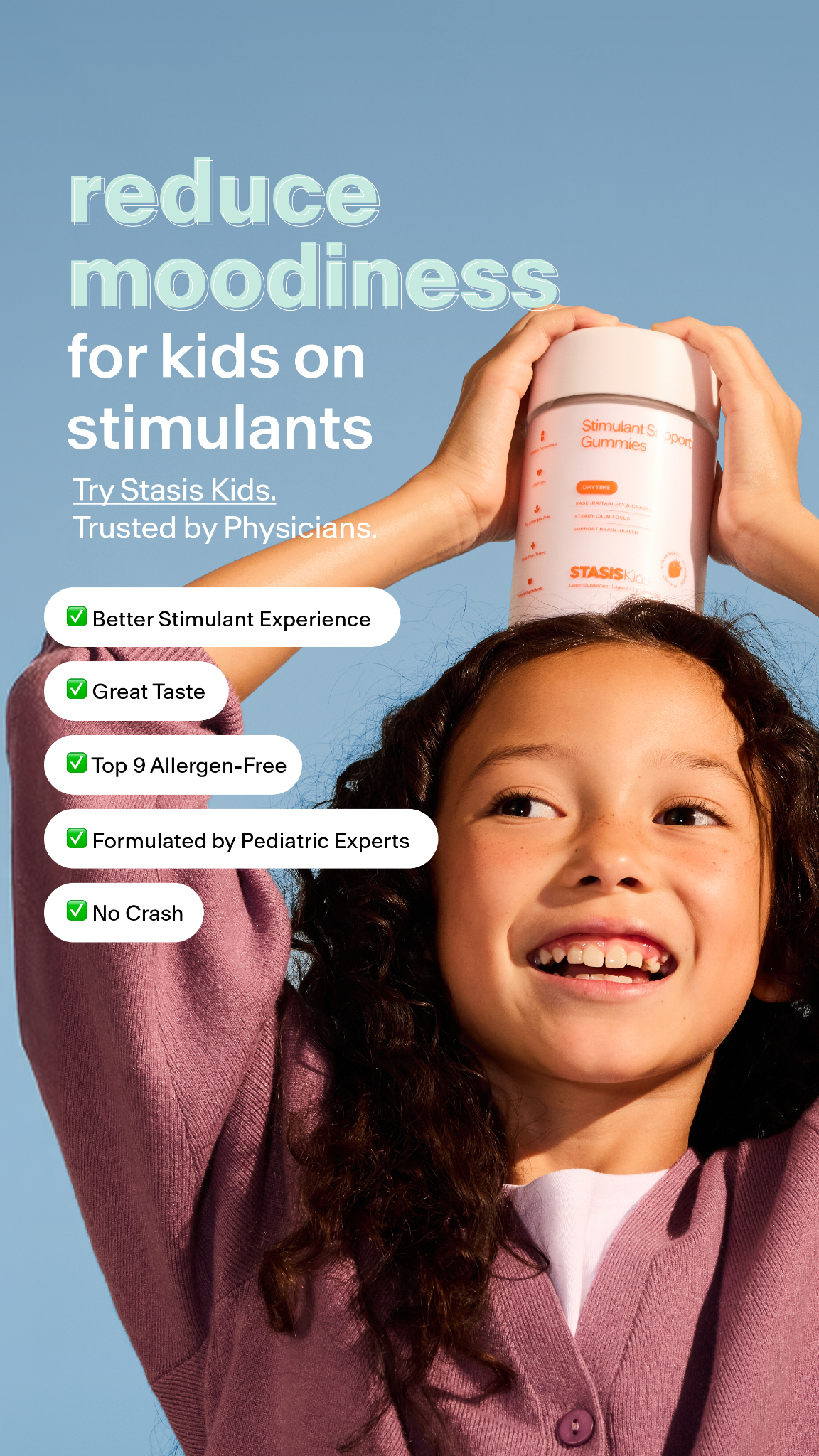 Stasis Kids Facebook ad