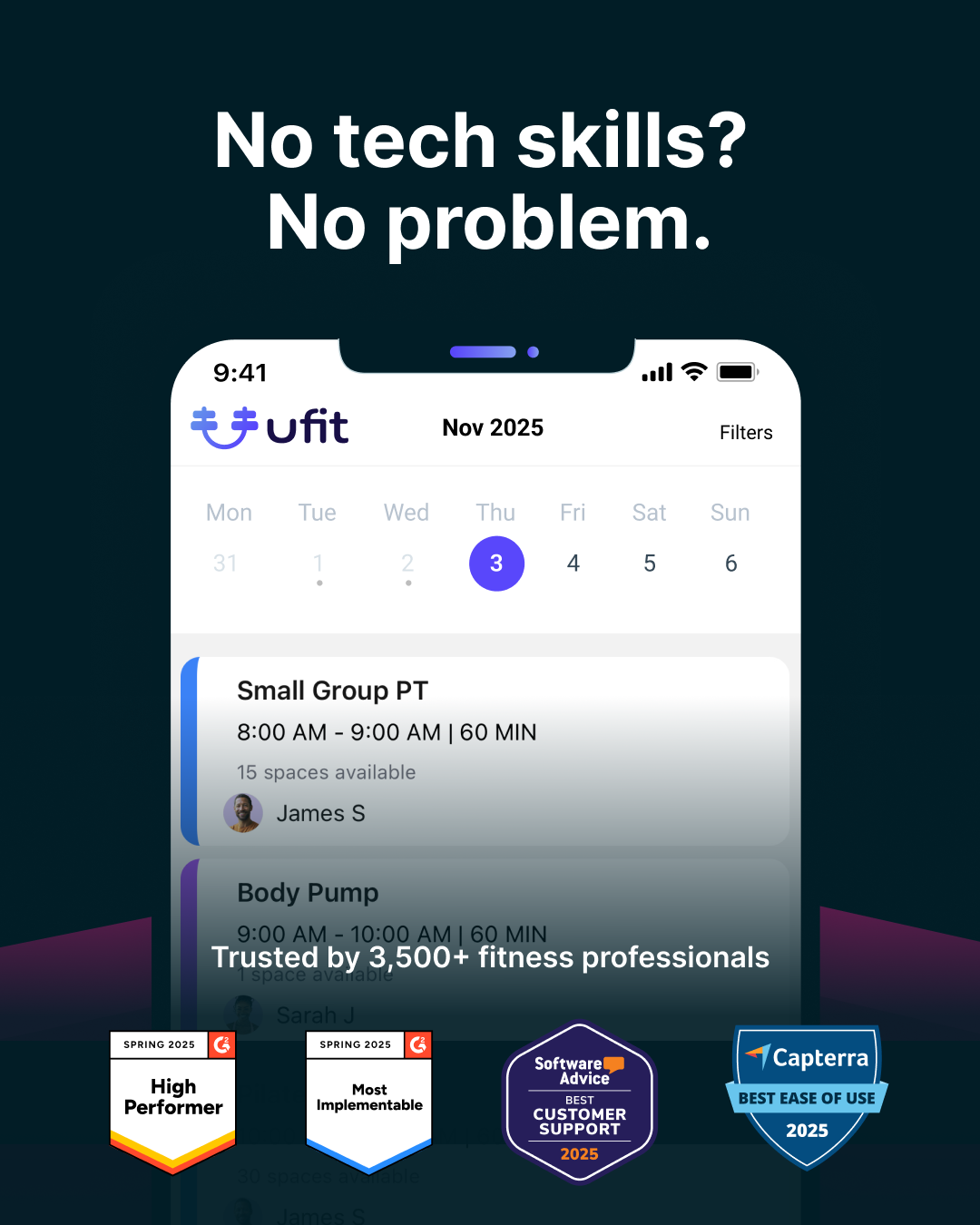 LegitFit Facebook ad: Manage Smarter, Not Harder