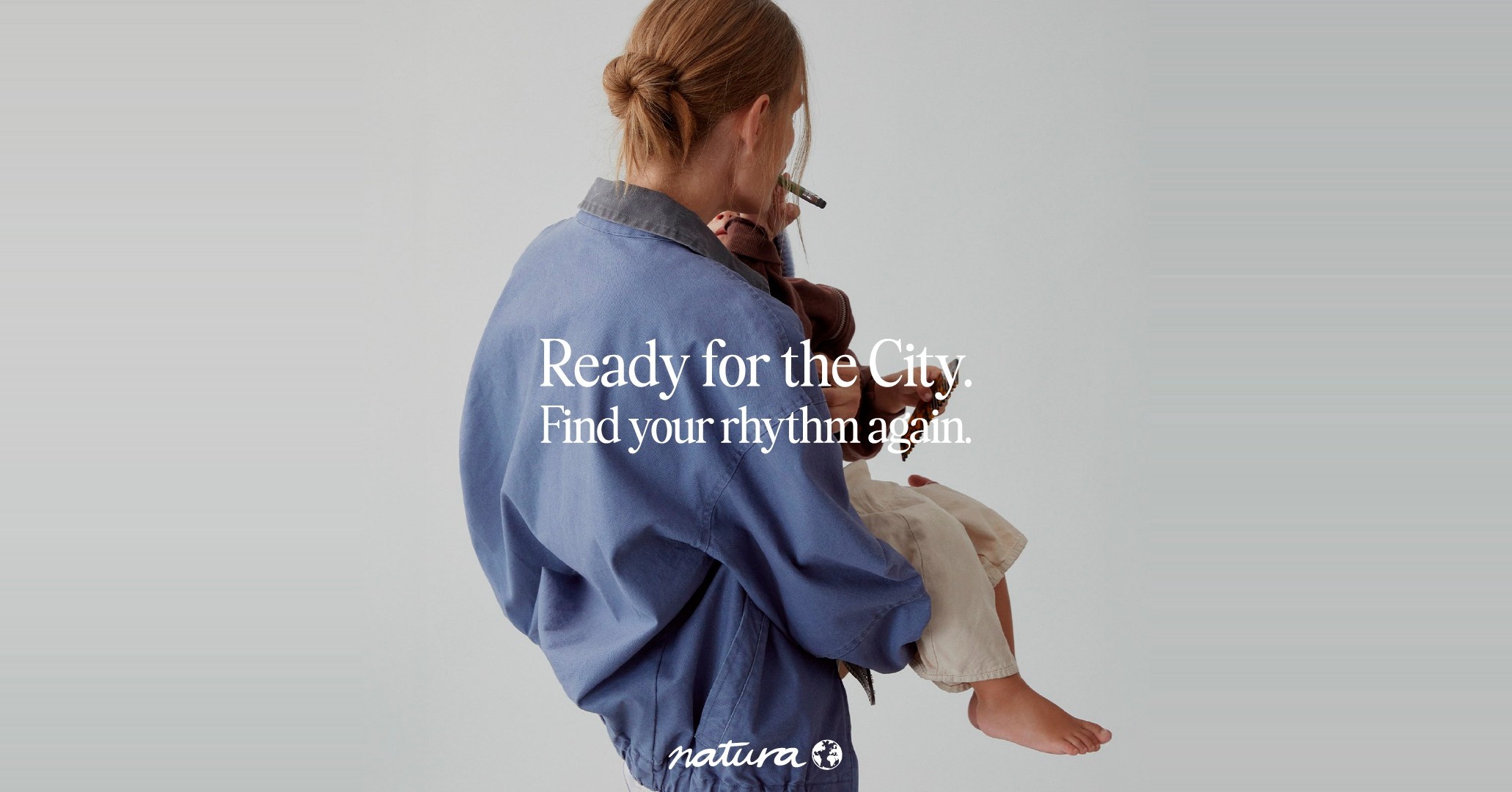 Tiendas Natura Facebook ad: READY FOR THE CITY: Find your rhythm again.