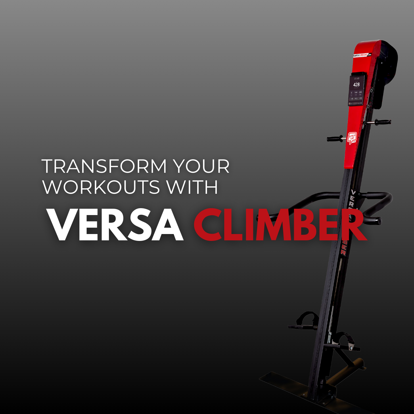 VersaClimber Polska Facebook ad: Transform your workout with VersaClimber!