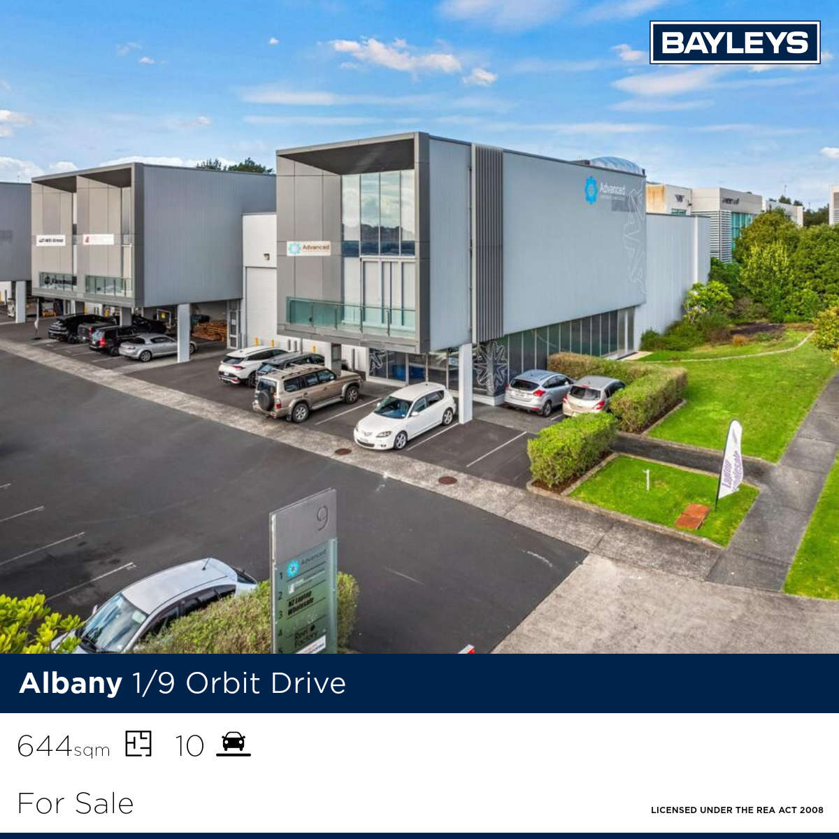 Bayleys Commercial Facebook ad