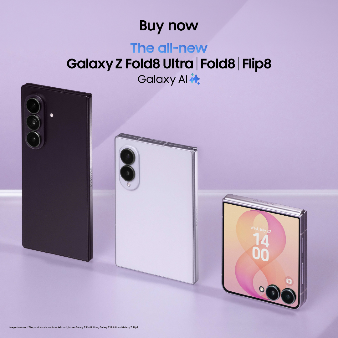 Samsung Facebook ad: The all-new foldable series