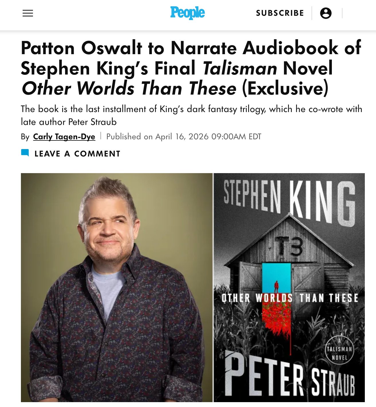 Simon & Schuster Audio Facebook ad