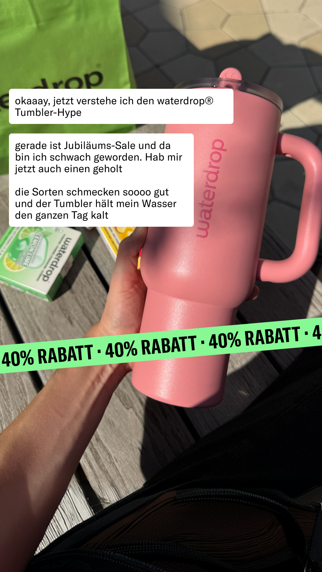 waterdrop Facebook ad